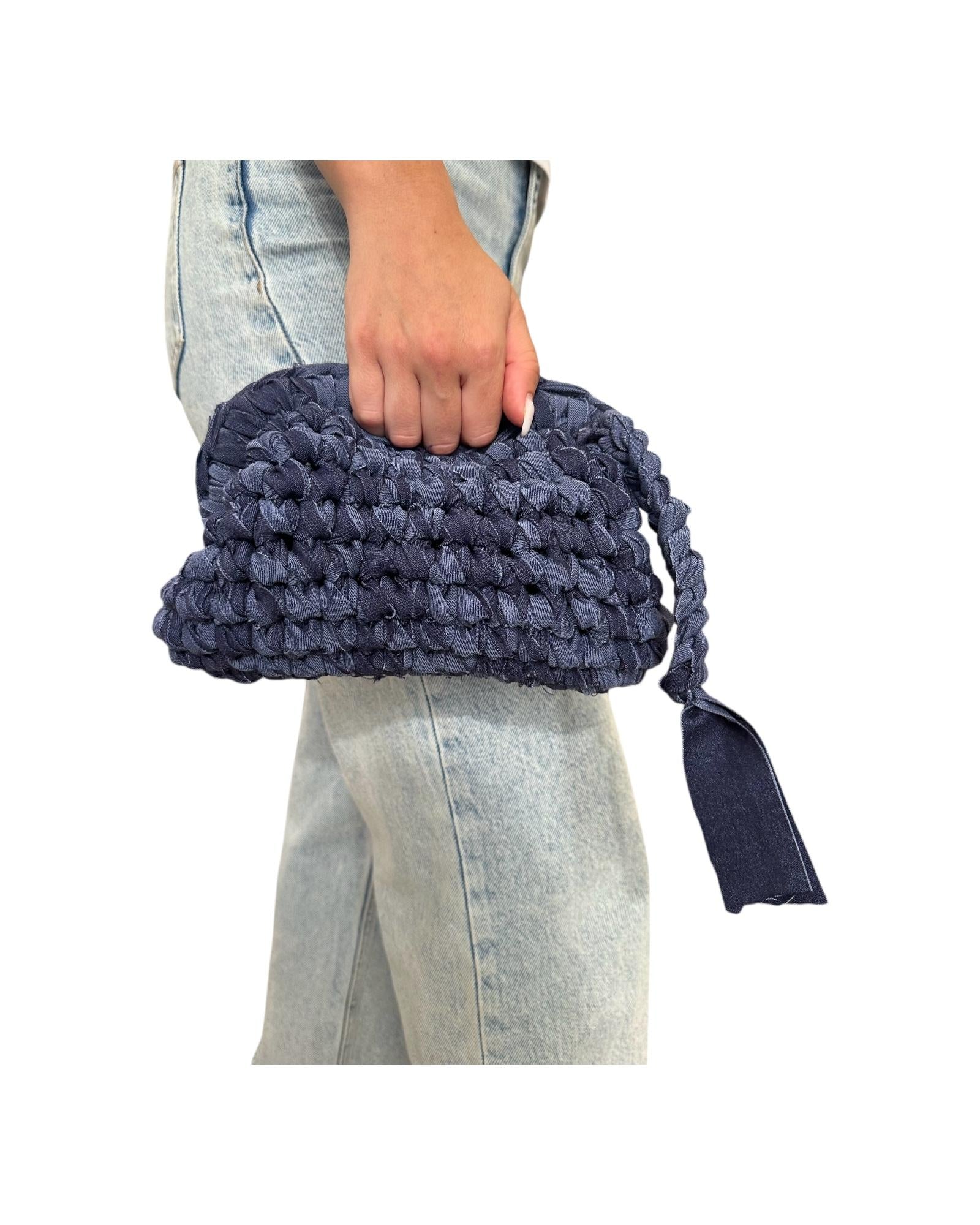Clutch Bag Sofalina media Denim SOFALINA DENIM SOFALI'