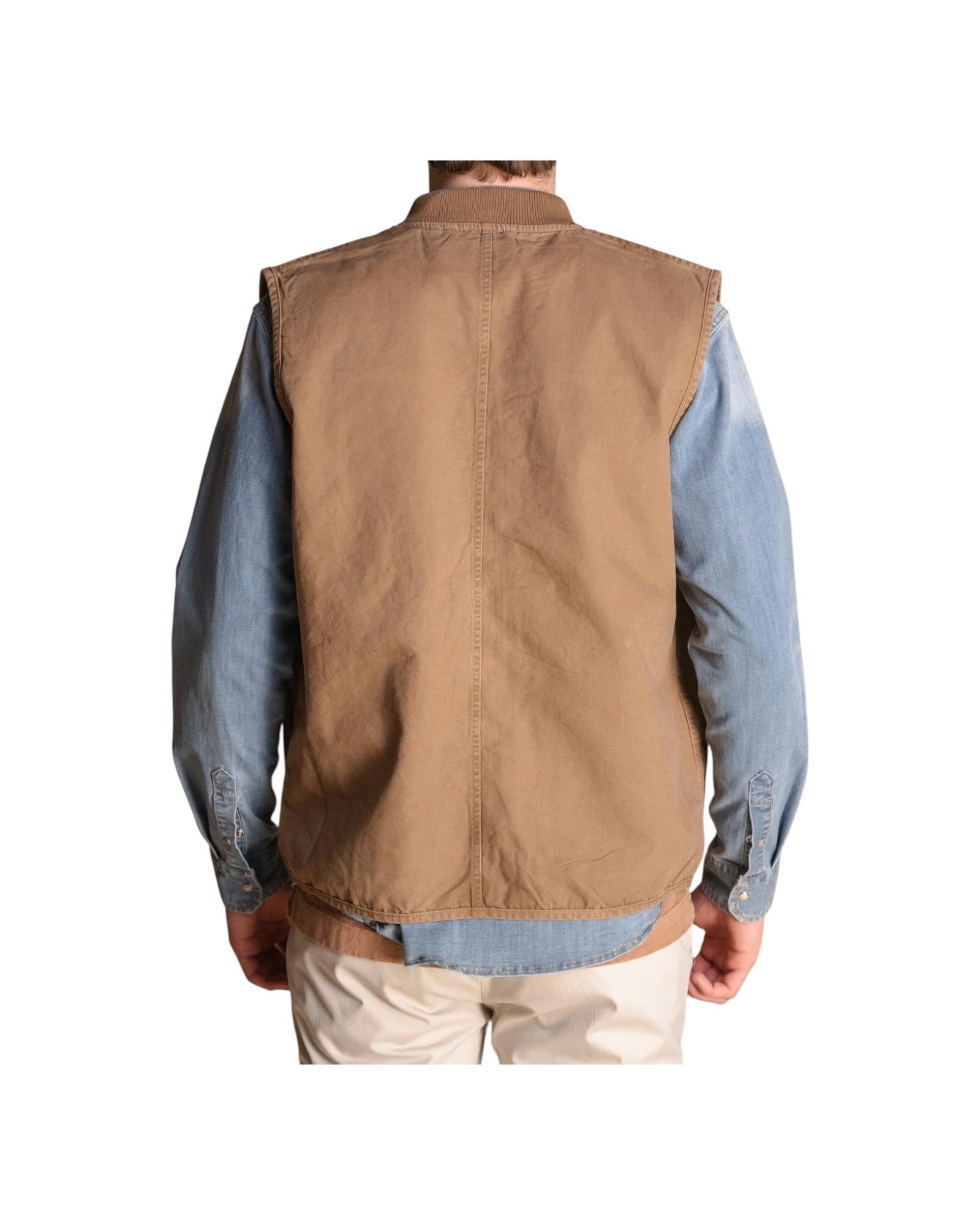 Gilet Terry beige. TERRY CRDC51 IMPURE
