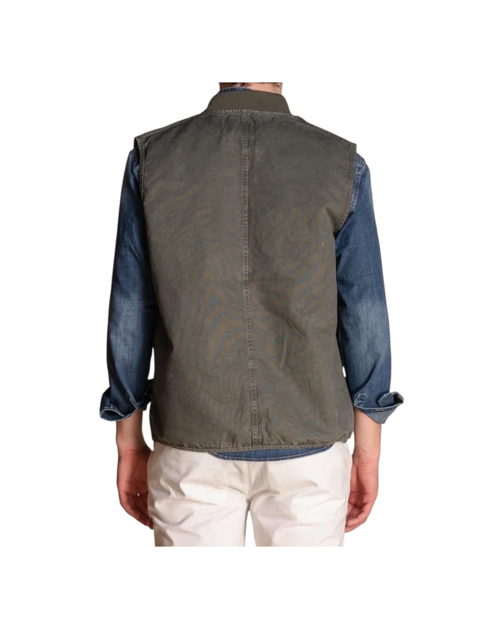 Gilet Terry military green TERRY CRDC03 IMPURE
