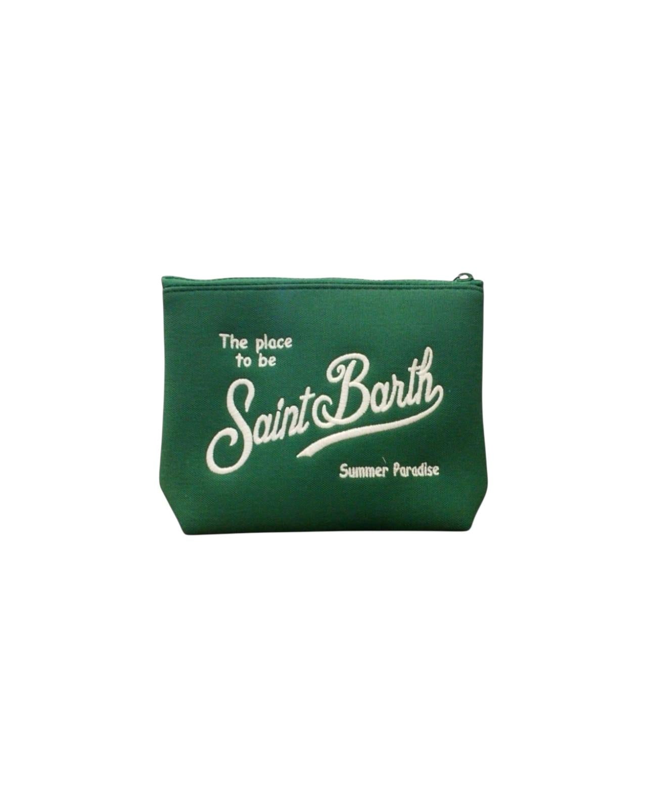 Pochette Aline verde ALI0008 02083H MC2 SAINT BARTH