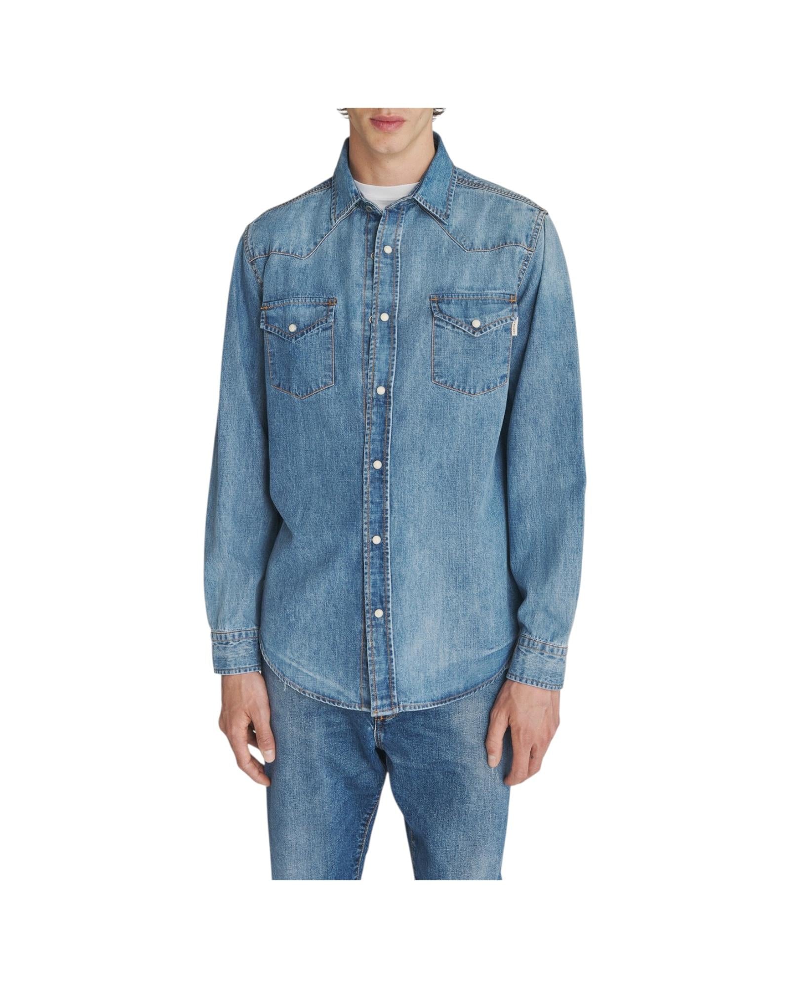 Camicia in denim Kohsamui RRU400CP202866 C0999 ROY ROGER'S