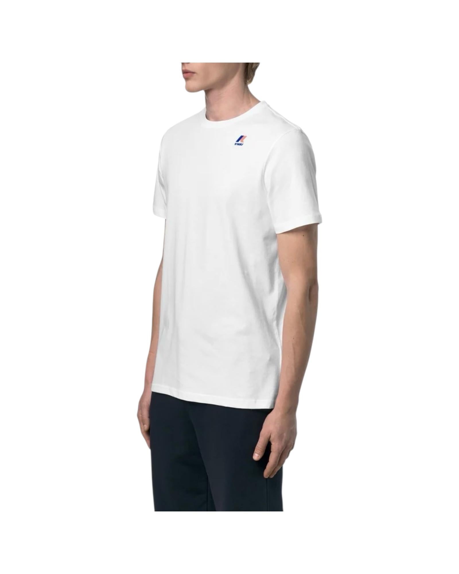 T-shirt traspirante con design ripiegabile White K7142KW 001 K-WAY