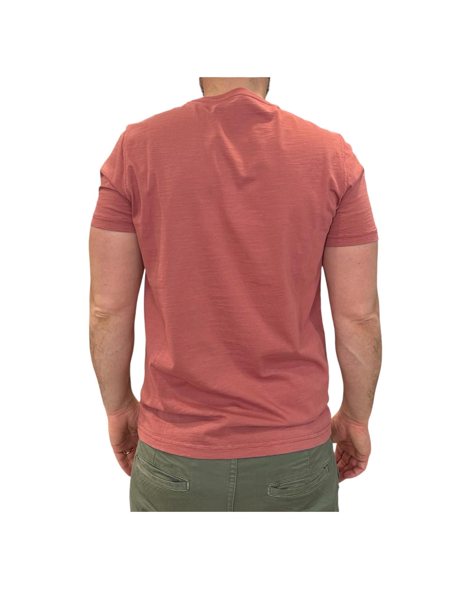 T-shirt uomo Eagle Lake Fiammata senza taschino faded red 1009 FADED RED BL'KER