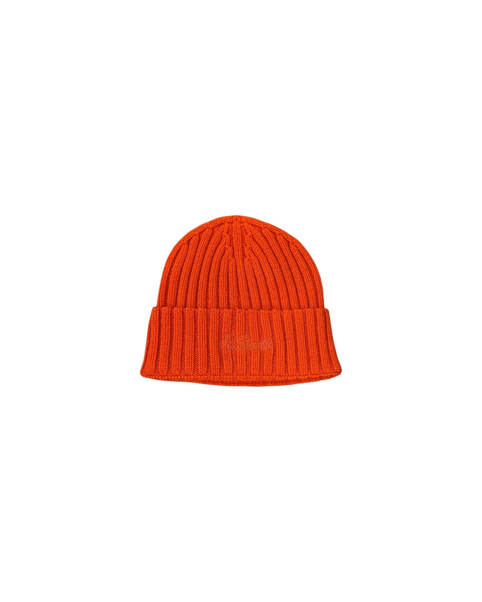 Cappello Wengen in lana merino Orange WENG027 00039I MC2 SAINT BARTH