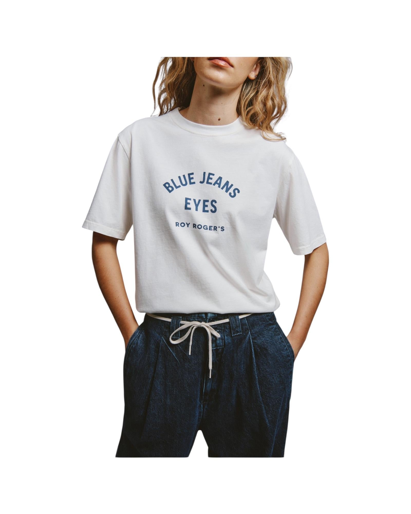 EVA X ROY ROGER'S - T-shirt Blue Jeans Eyes RND90360CG500124 C0069 ROY ROGER'S