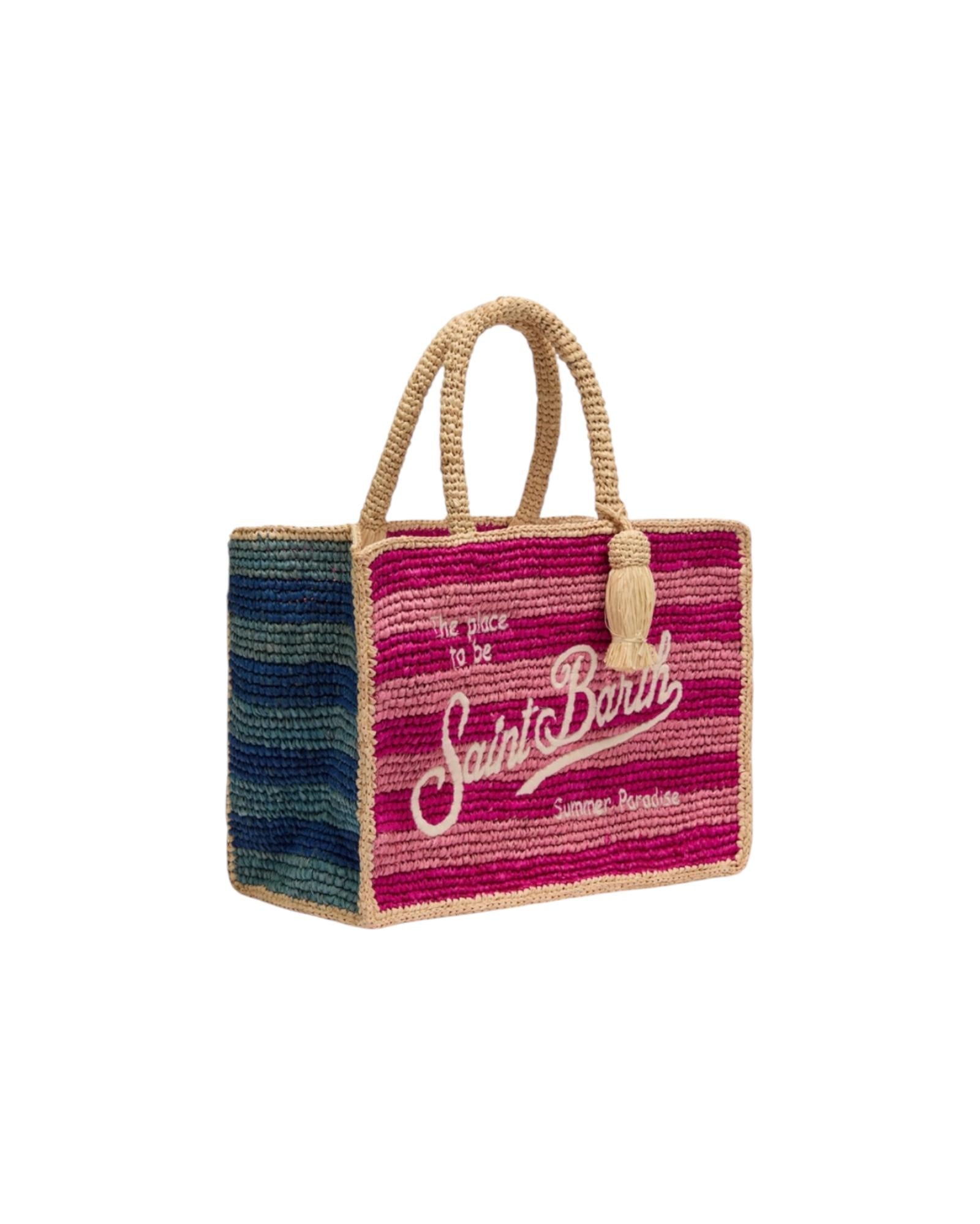 Borsa Colette in rafia multicolor COL0013 01110H MC2 SAINT BARTH