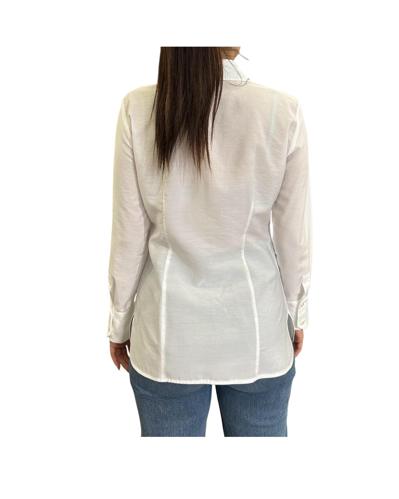 Camicia Donna slim Bianco VIADANA 001 MARELLA