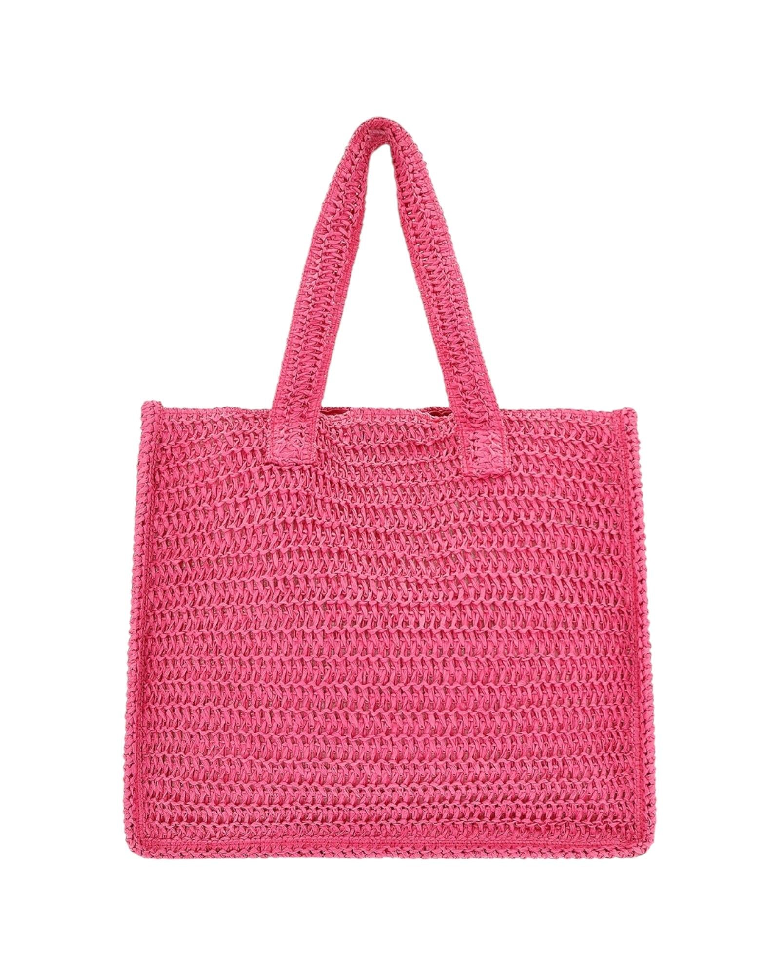 Tote Summer Bag Donna Fucsia A055FX FUXIA F**K