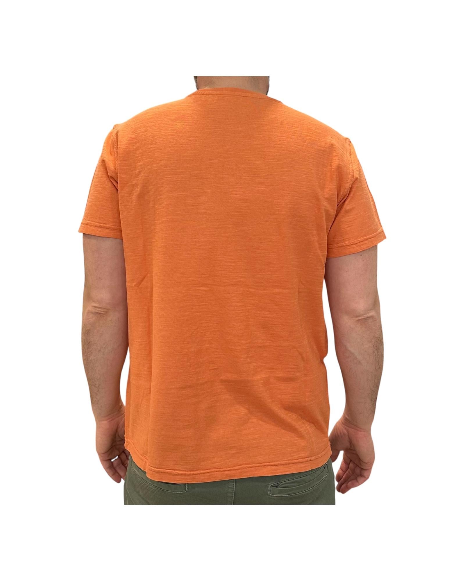 T-shirt Uomo Casco Bay Fiammata, orange. 1001 ORANGE BL'KER