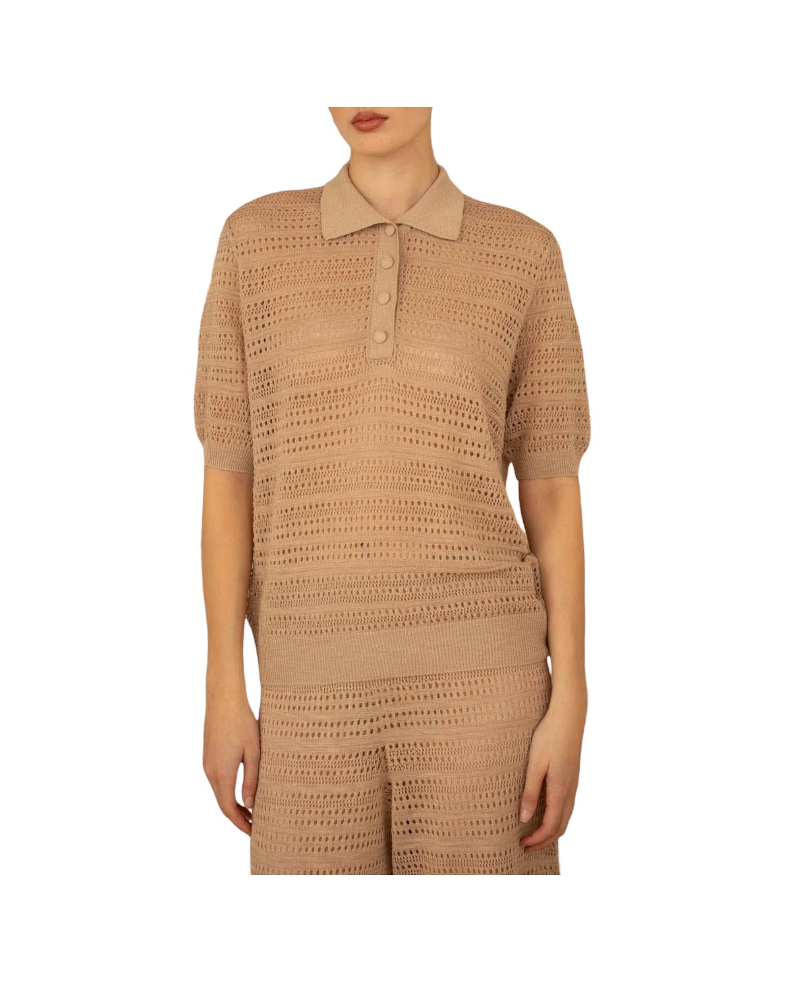 Polo in maglia Corda F02O0236 CORDA PHILIA LOFT