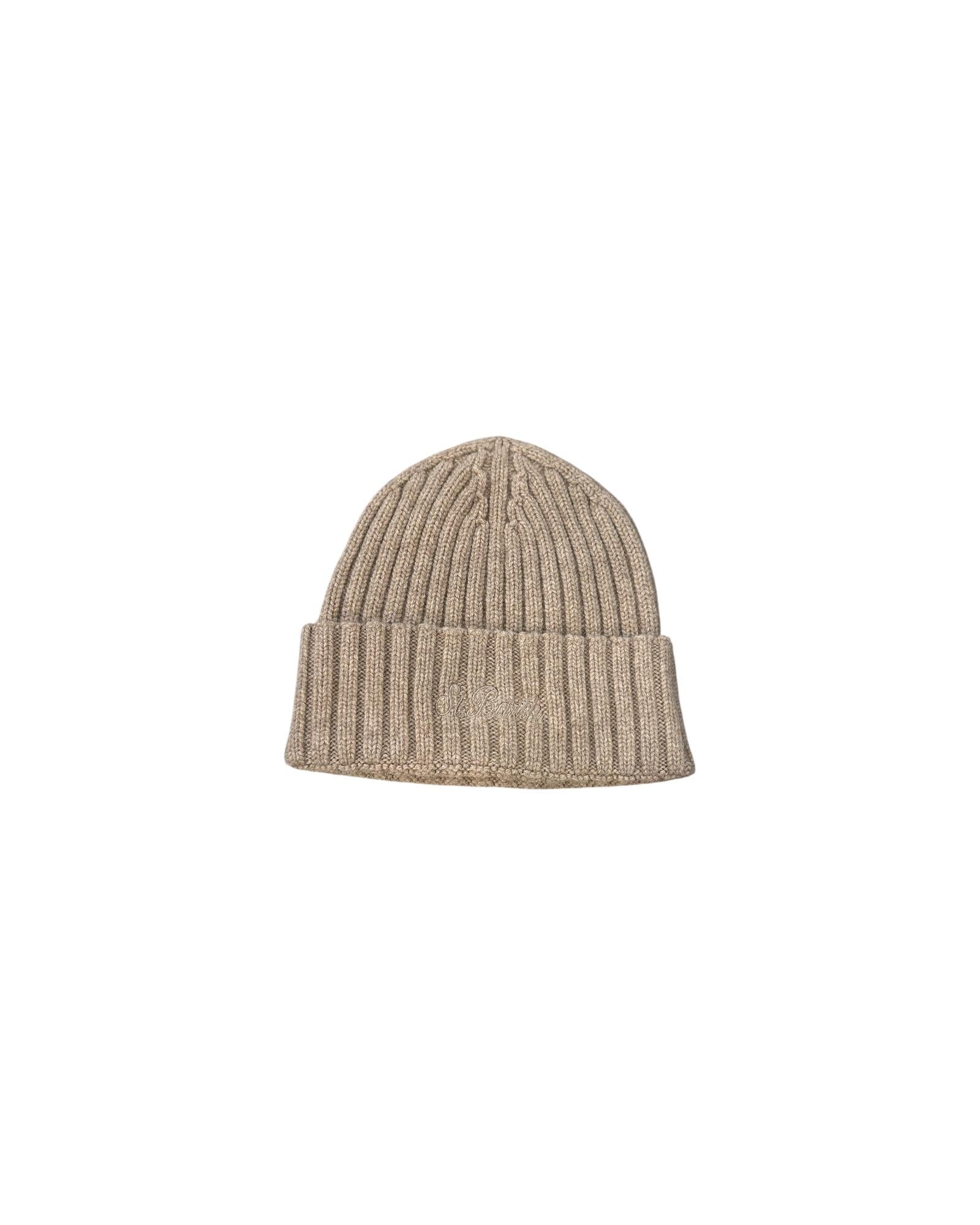 Cappello Wengen in lana merino Kaki WENG027 00022I MC2 SAINT BARTH