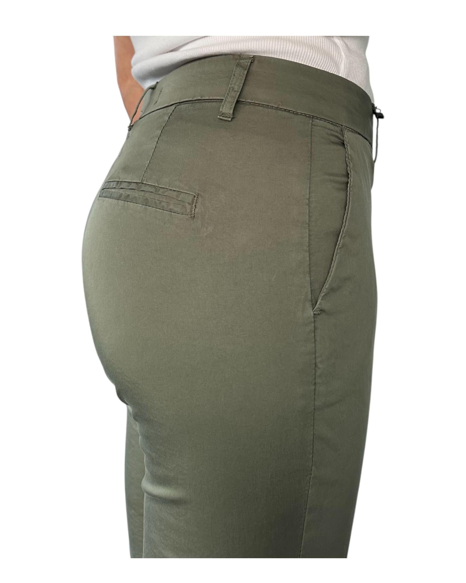 Pantalone Office verde militare OFFICE DONNA VERDE RE.VI.VAL