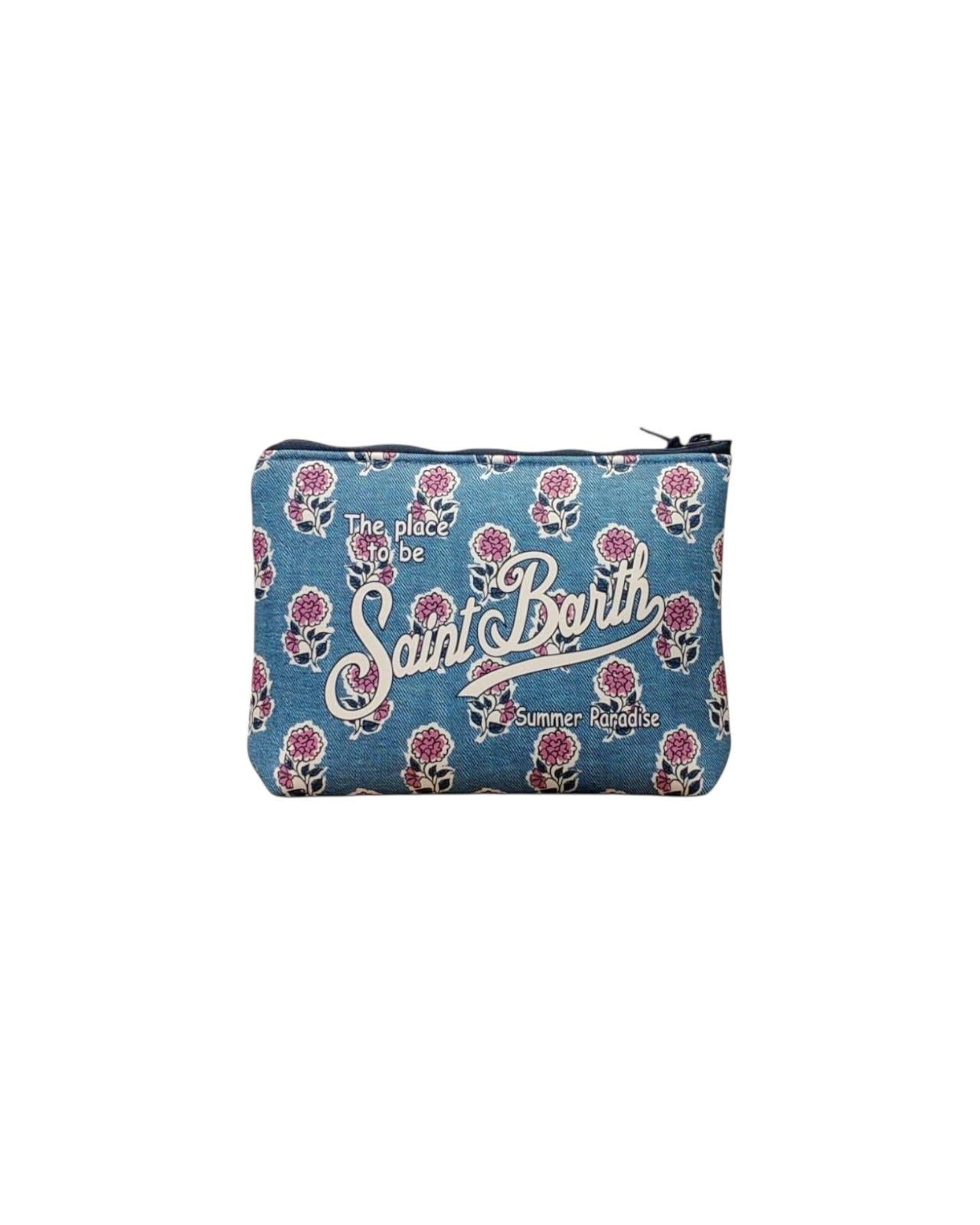 Pochette Aline buti buds denim ALIN001 00263H MC2 SAINT BARTH