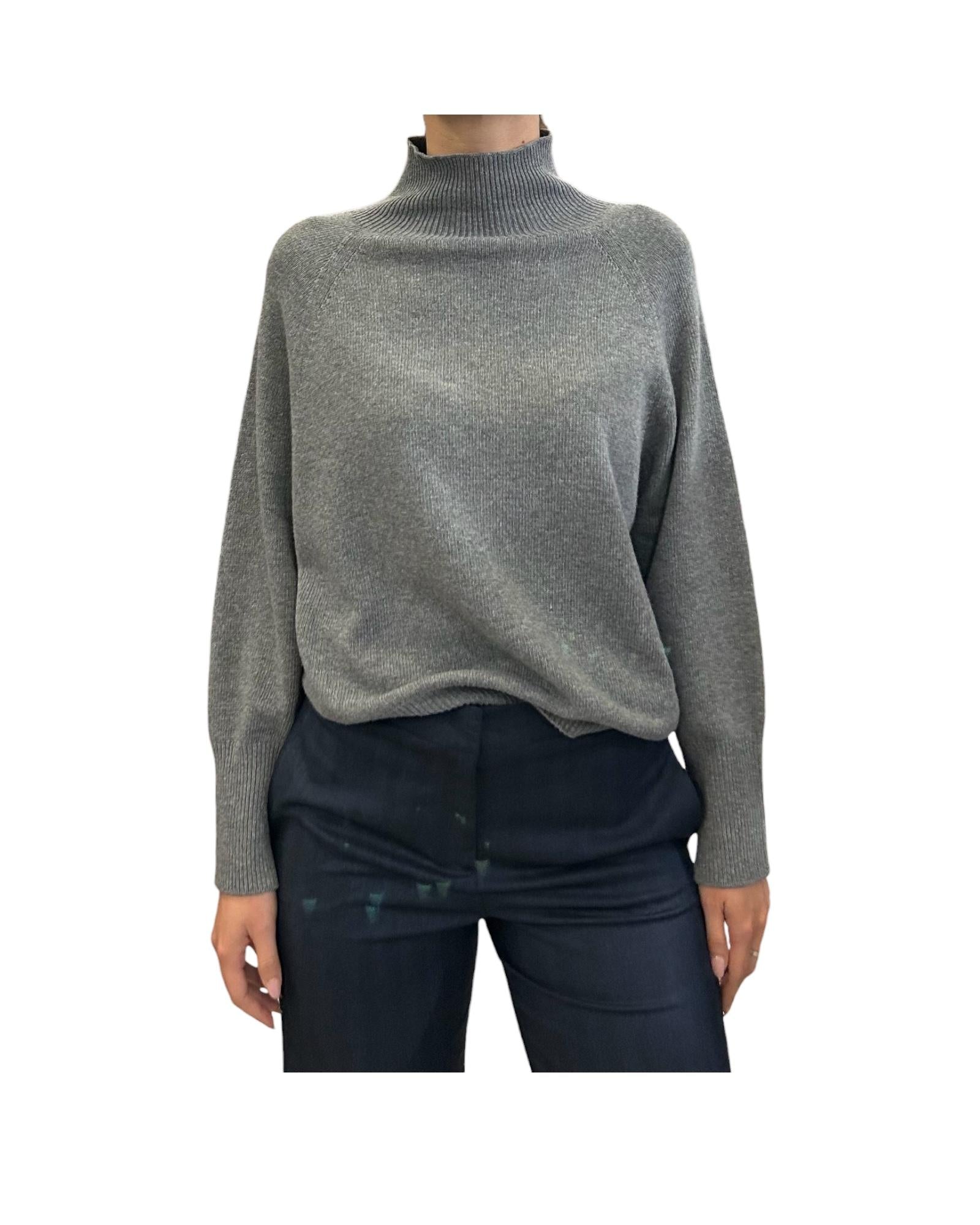 Maglia over in lana e cashmere Grigio ISMAELE 009 MARELLA