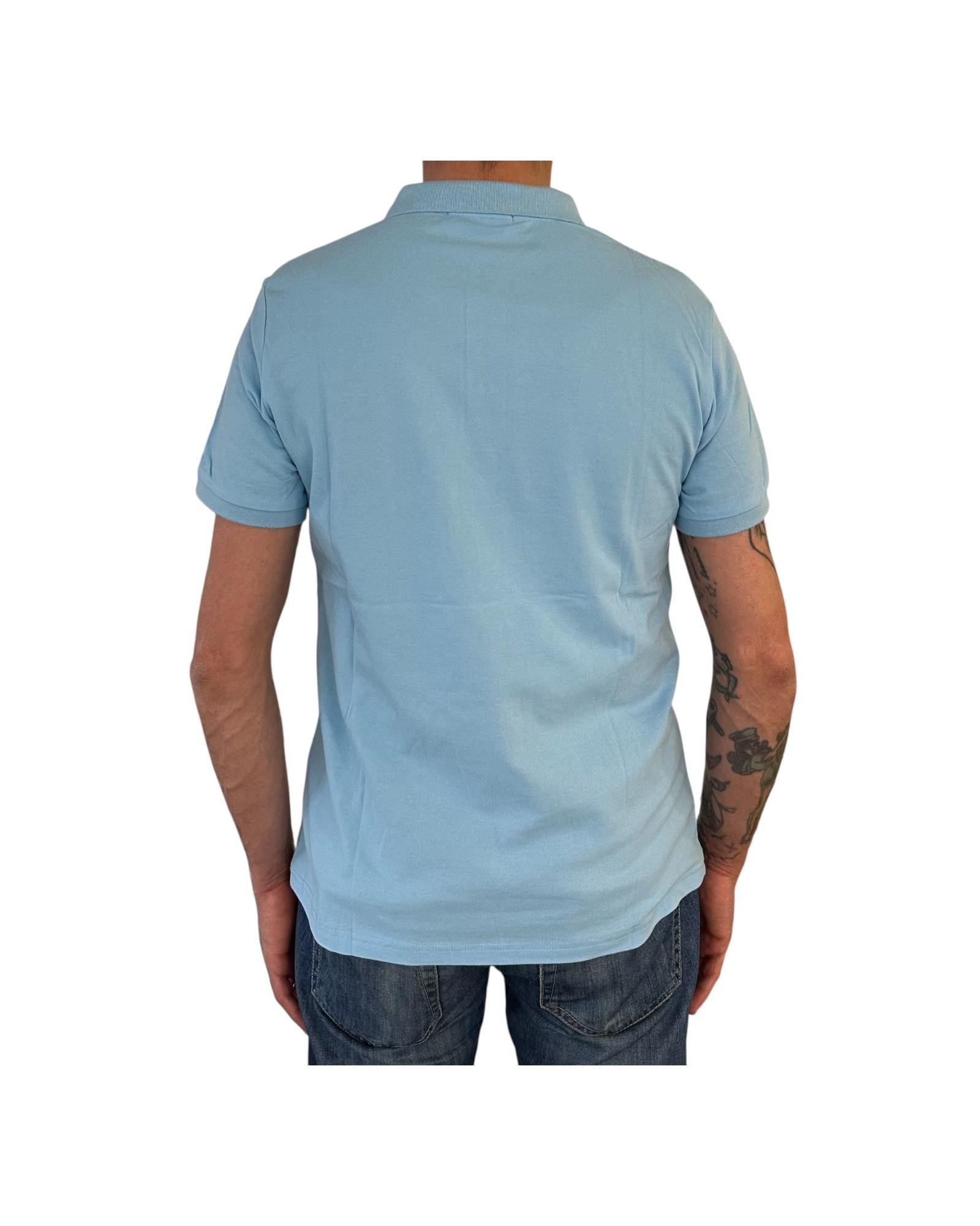 Polo in cotone Celeste POLO COTONE CELESTE RE.VI.VAL