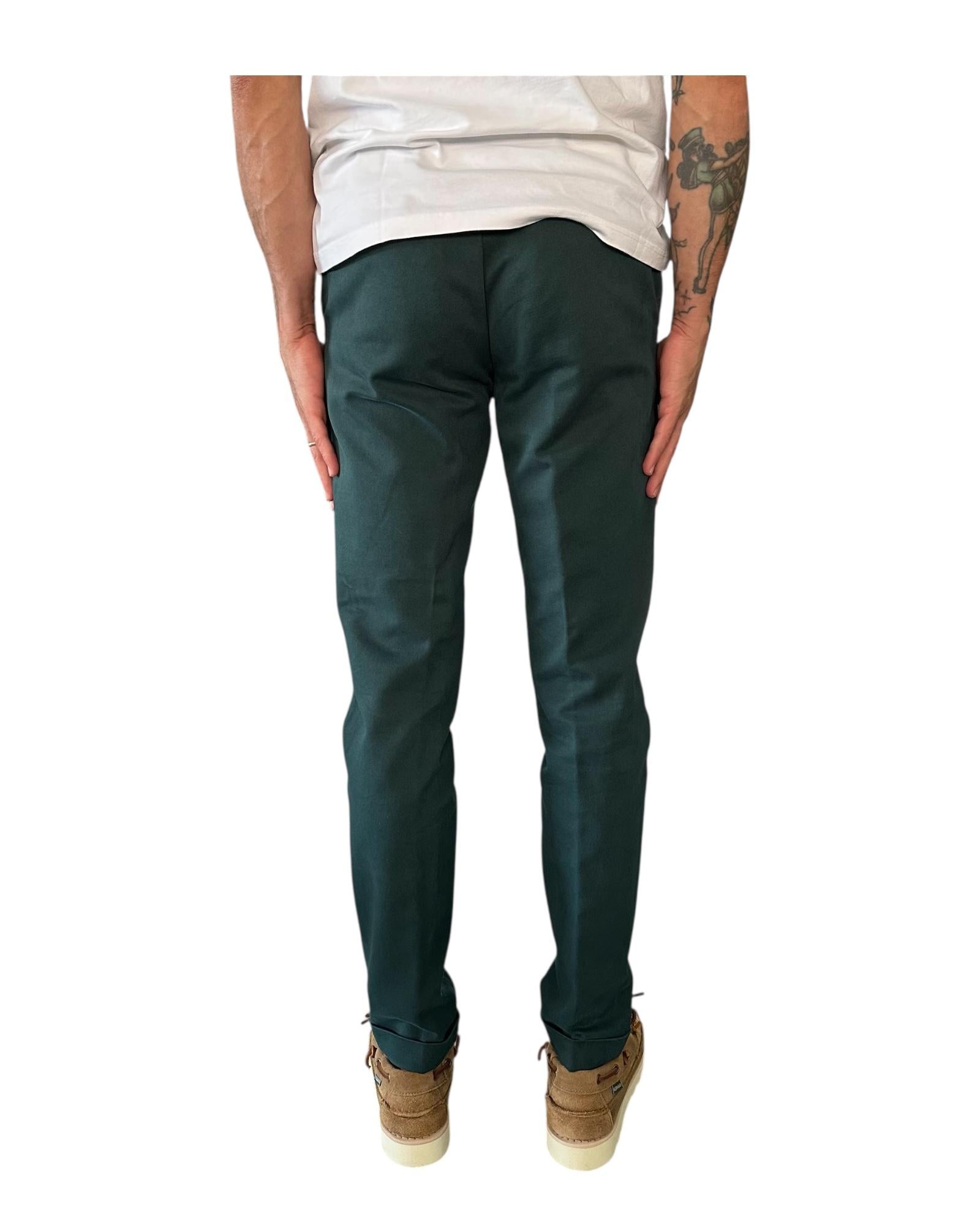 Pantalone SASA chino slim Verde scuro A311SASA45TC901/TA 890 AT.P.CO