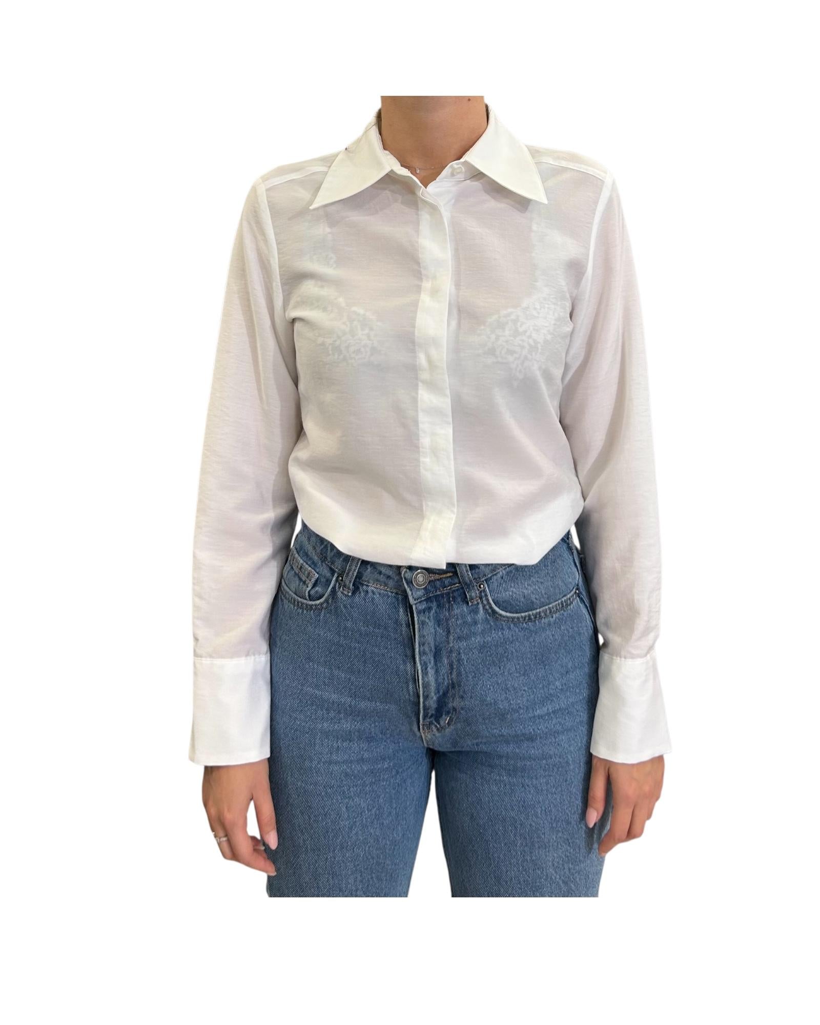 Camicia Donna slim Bianco VIADANA 001 MARELLA