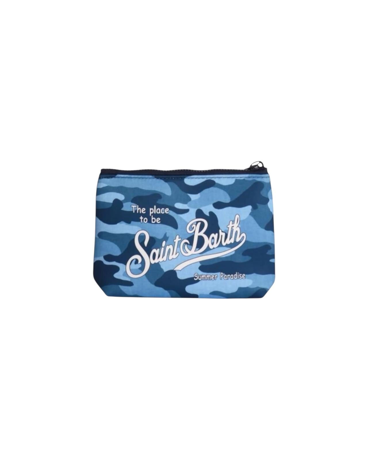 Pochette Aline con stampa camouflage ALIN001 02152H MC2 SAINT BARTH
