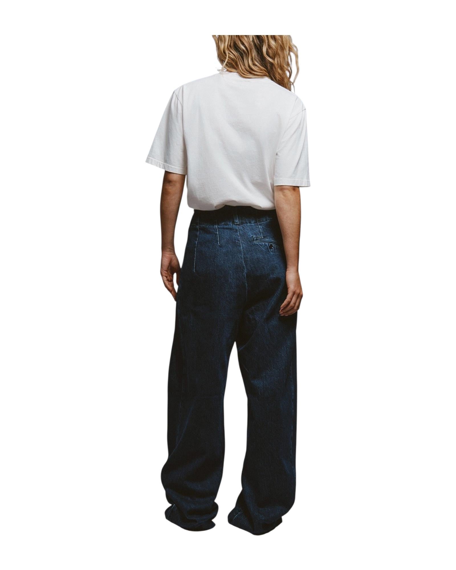 EVA X ROY ROGER'S - Pantalone Eva denim Mid stone RND90351CT311033 C0999 ROY ROGER'S