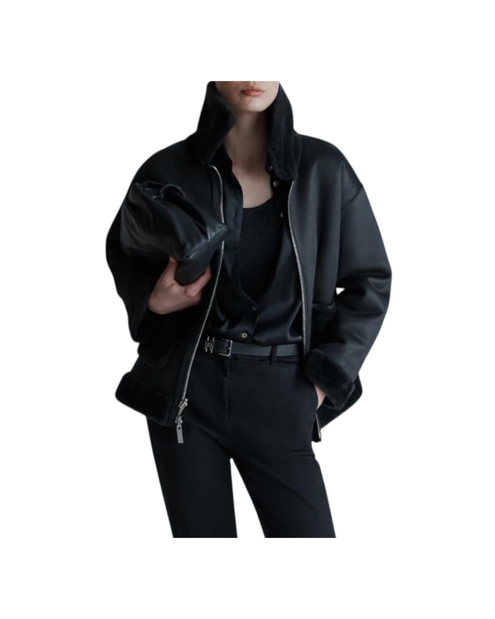 Giacca cocoon reversibile Grigio antracite FRESA 004 MARELLA