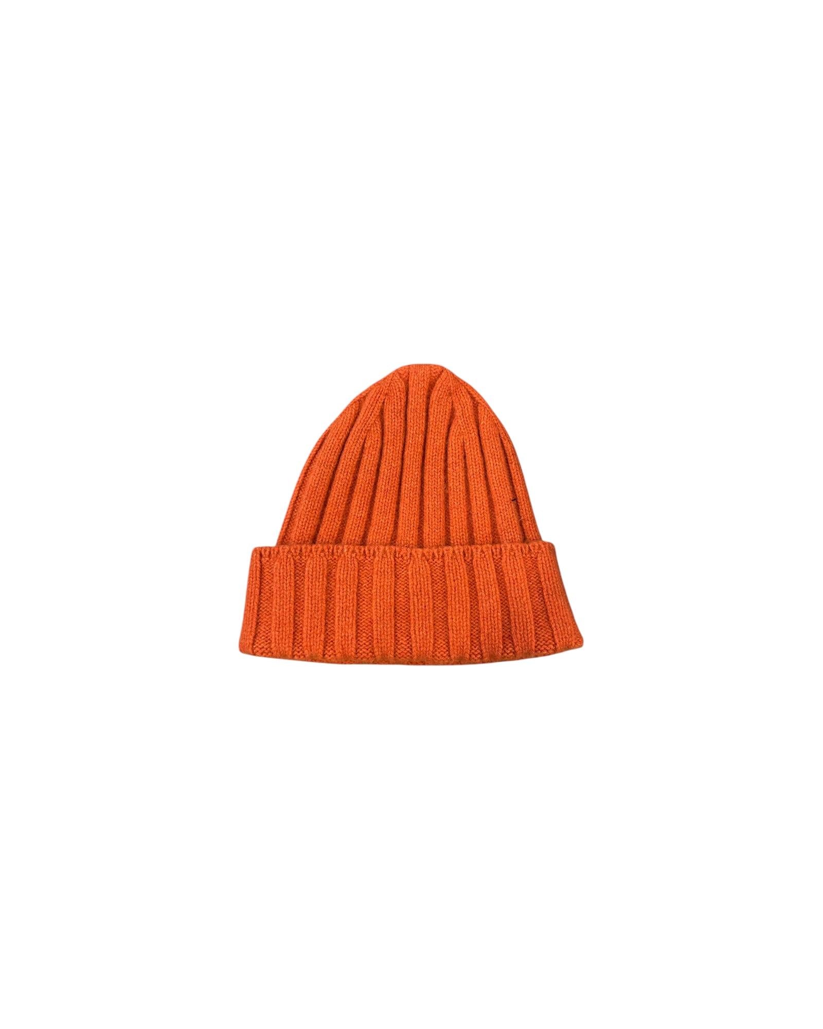 Cappello uomo in cashmere Mattone W9010 117 BL'KER