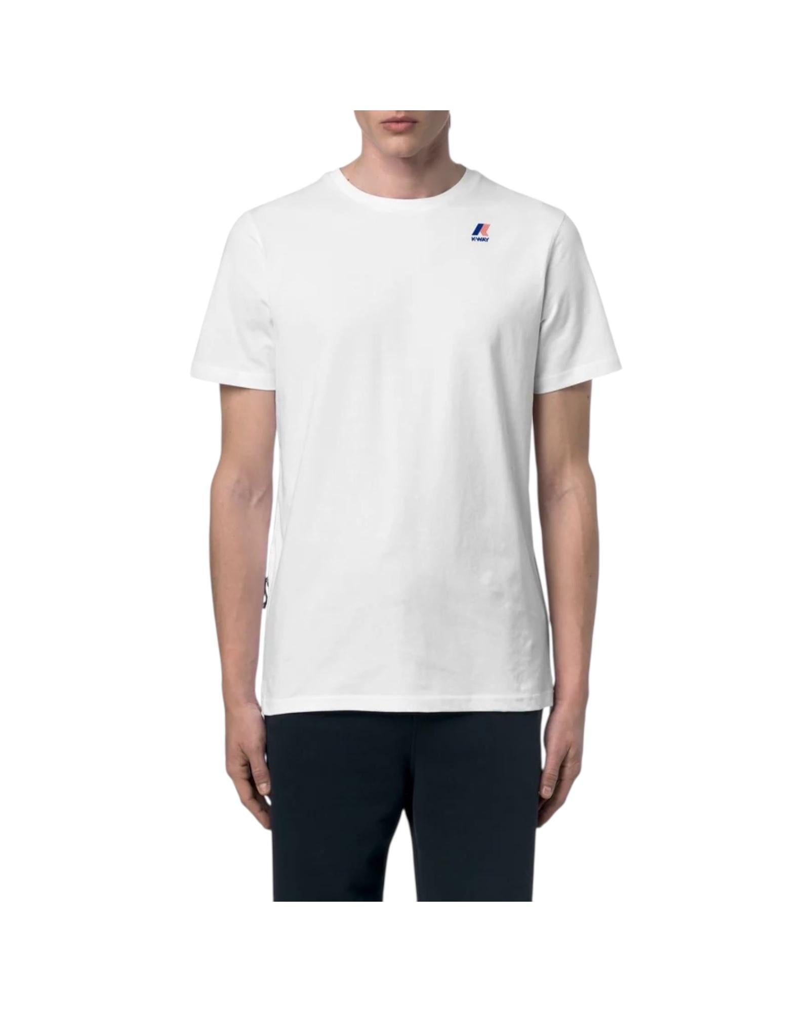 T-shirt traspirante con design ripiegabile White K7142KW 001 K-WAY