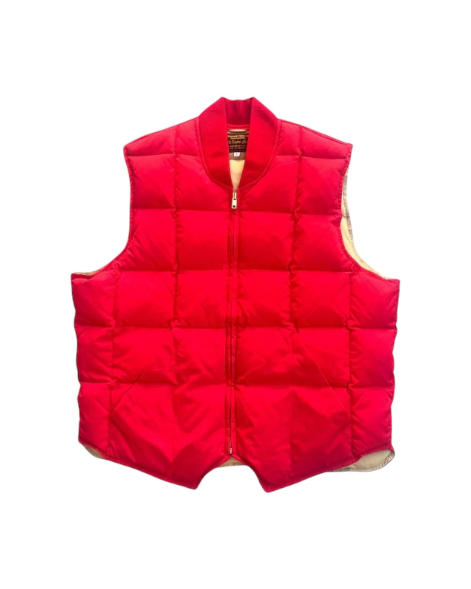 Gilet Seattle Down Rosso 901 DOWN VEST SEATTLE ROSSO CHESAPEAKE'S