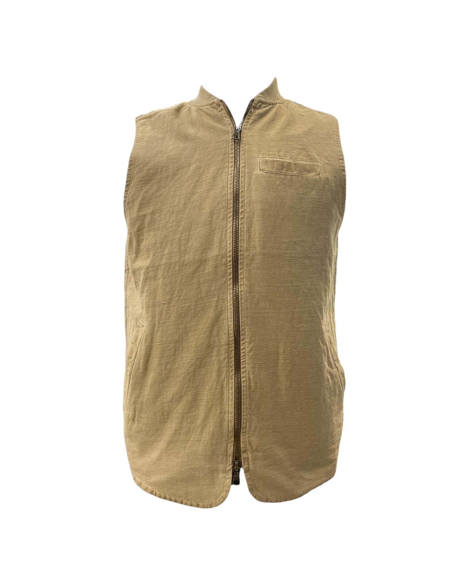 Gilet uomo tinta unita moka 6511 MOKA BL'KER