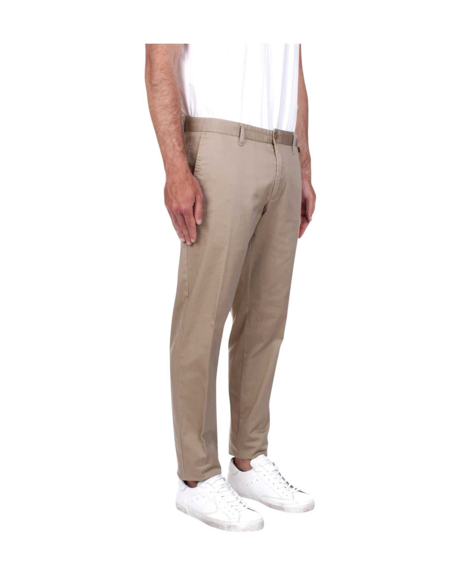Pantalone SASA chino slim fit, kaki. A301SASA45TC506/TB 230 AT.P.CO