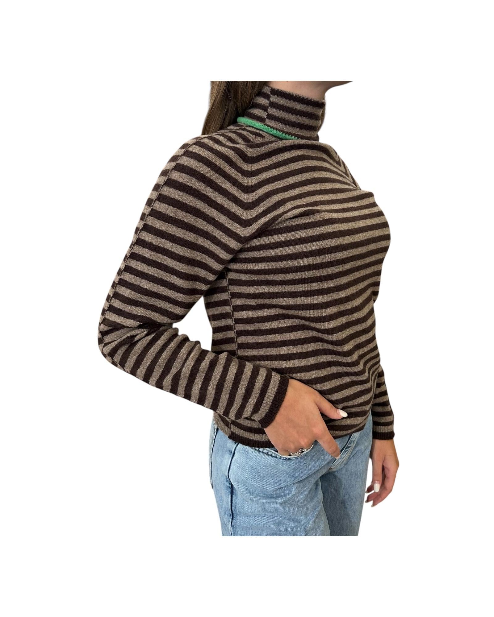 Maglia collo alto in lana Wenge Segale M39 813 274 Floor