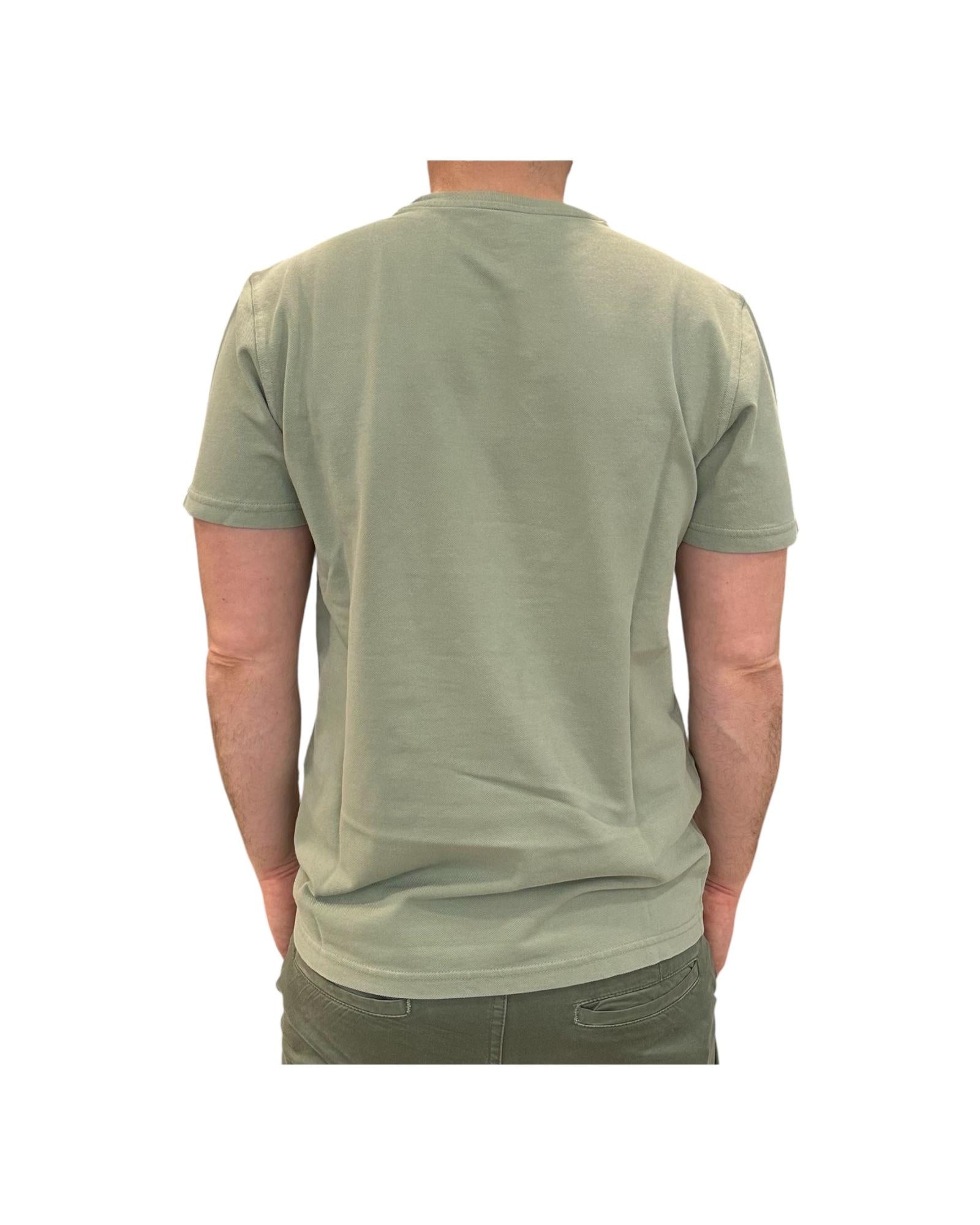 T-shirt Uomo Orchard Piquet, sage. 1003 SAGE BL'KER