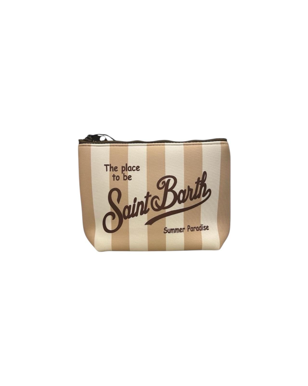 Pochette Aline con stampa a righe ALIN001 02312H MC2 SAINT BARTH