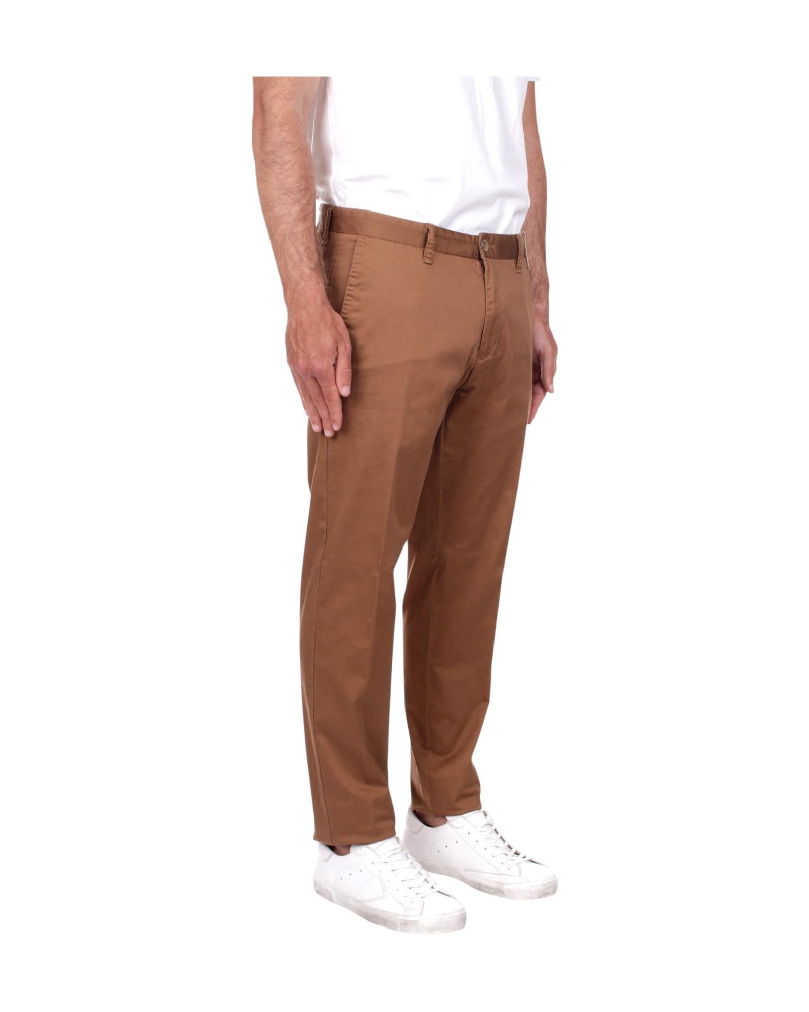 Pantalone Sasachino slim fit, cammello. A301SASA45TP200/T- 235 AT.P.CO