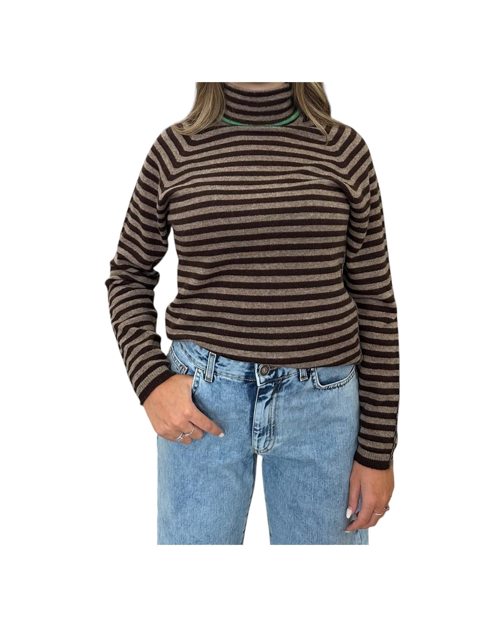 Maglia collo alto in lana Wenge Segale M39 813 274 Floor