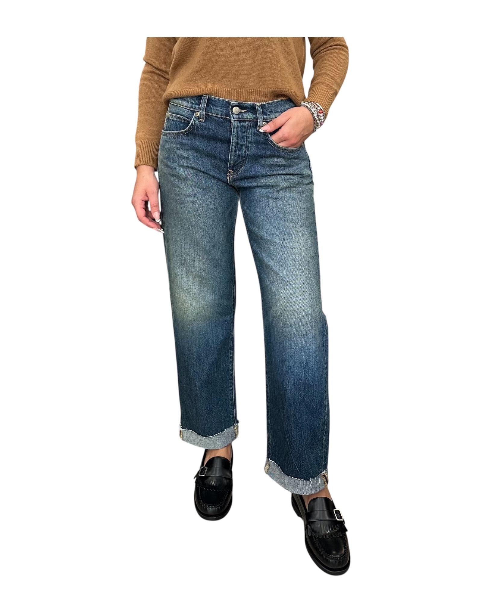 Jeans boyfriend Old Glory Raritan denim ROG0001D7033077 C0999 ROY ROGER'S