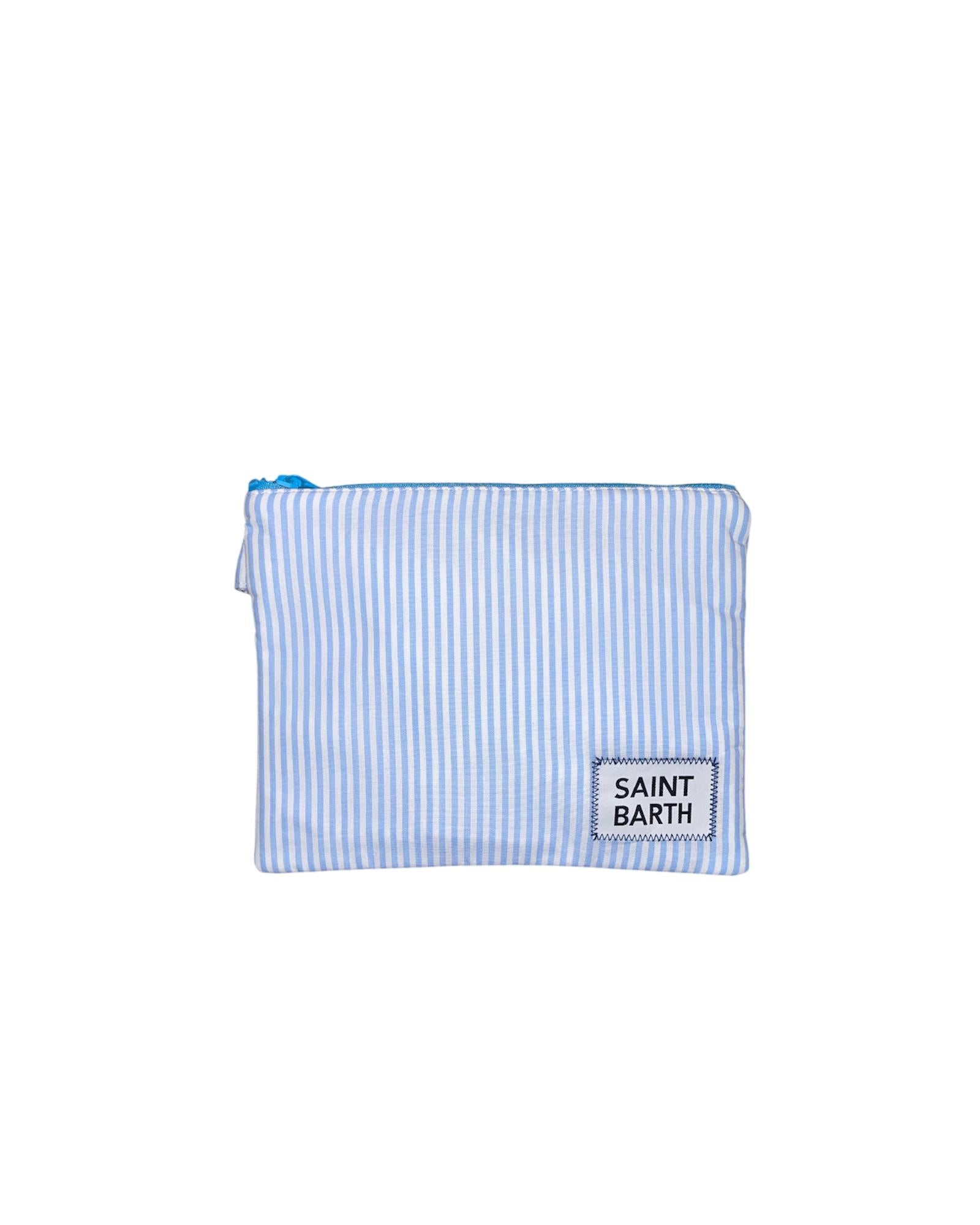 Pochette Pareasy a righe celeste PARE0001 01524H MC2 SAINT BARTH