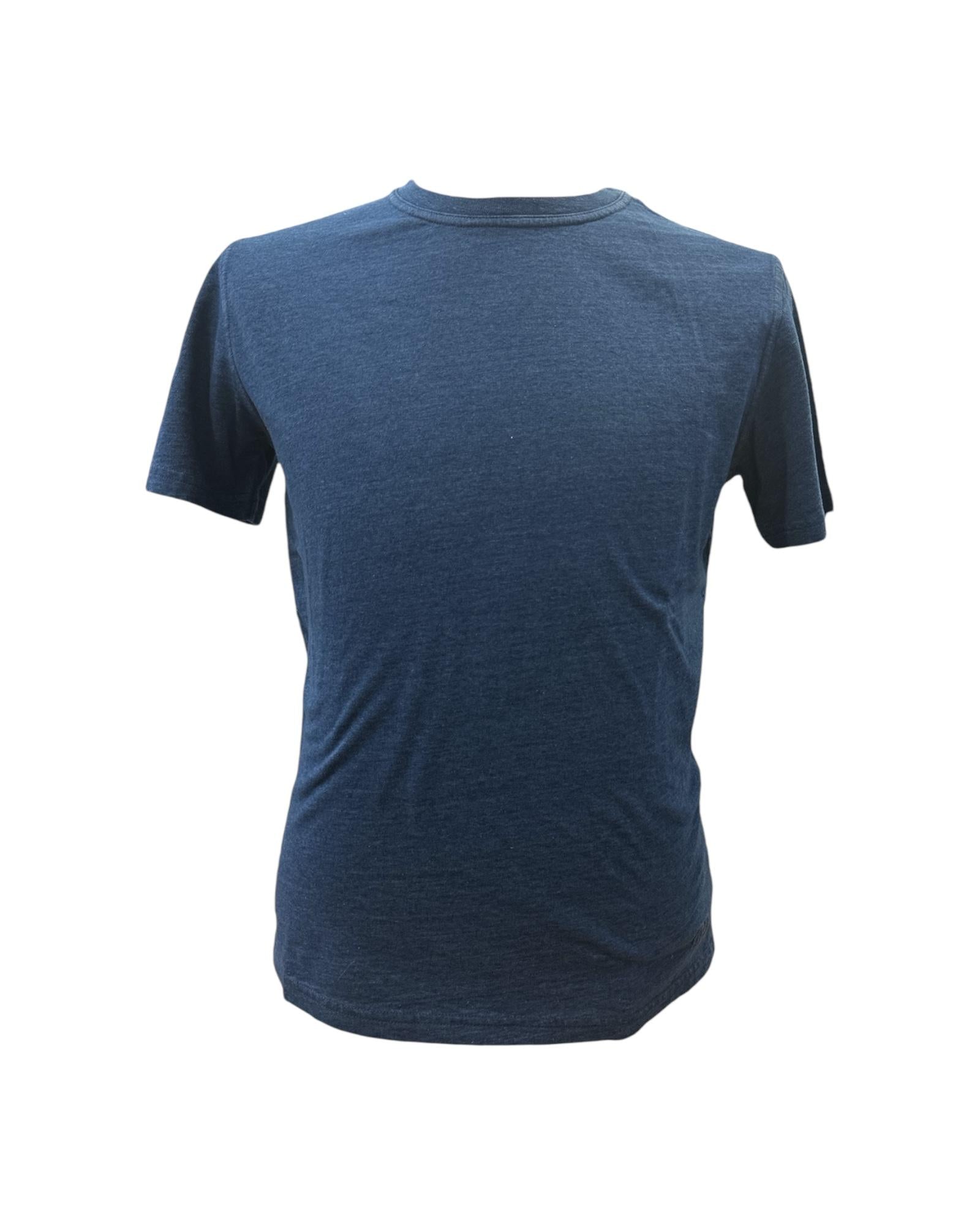 T-shirt Uomo Freeport Indigo Jersey senza taschino. 1205 INDIGO BLEACH BL'KER
