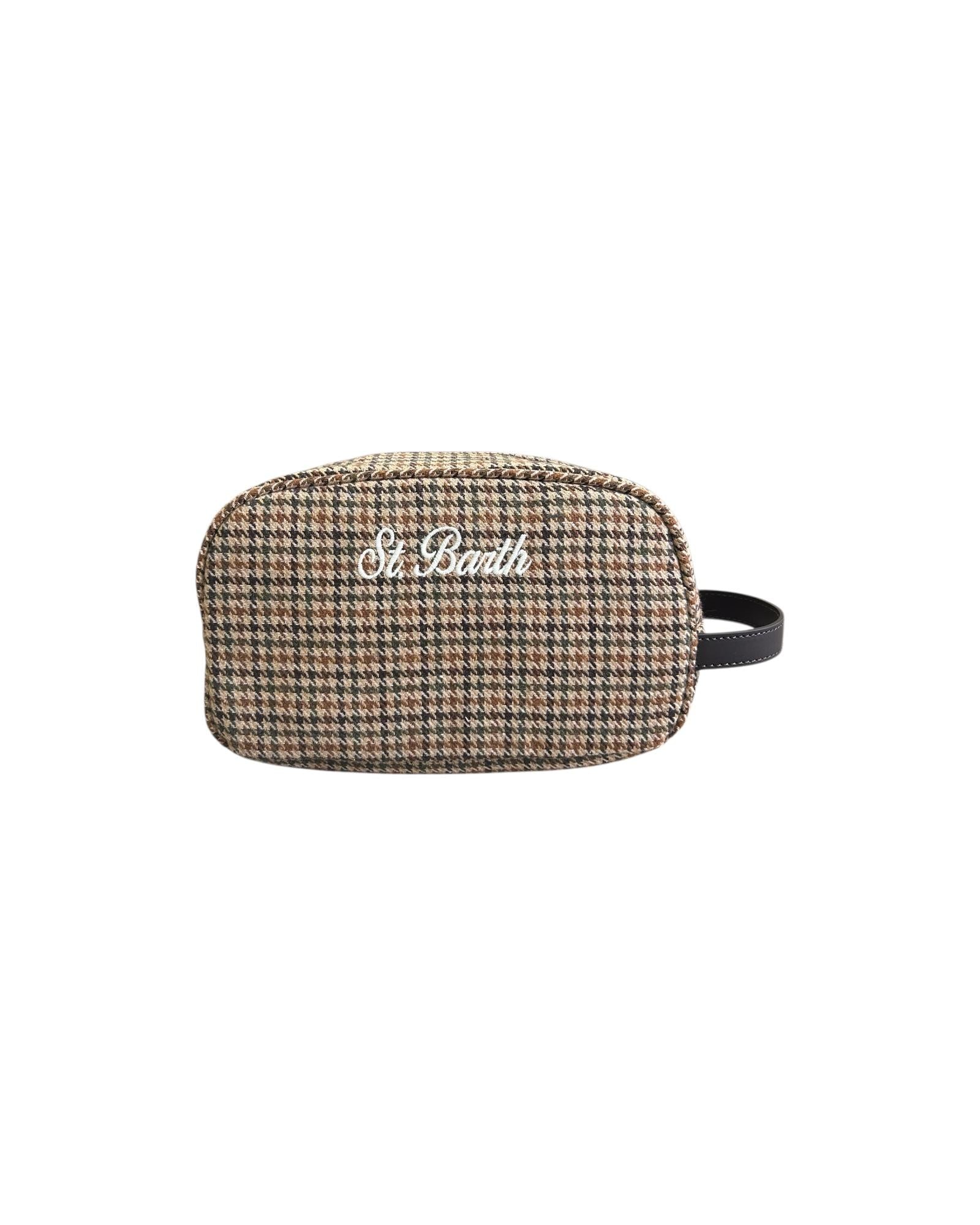 Beauty Westwood Pied de poule Marrone WES0009 00188I MC2 SAINT BARTH