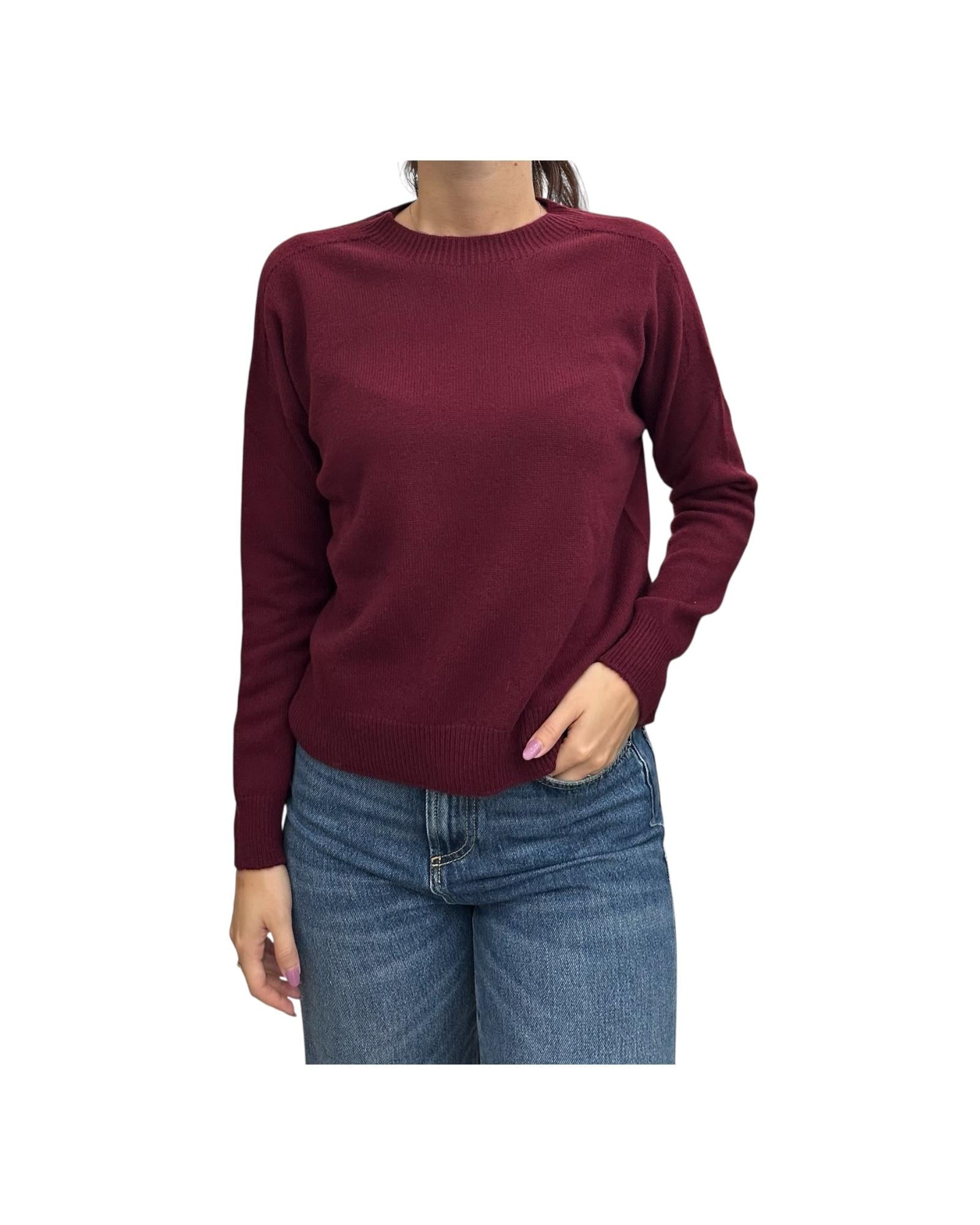 Maglia in cashmere Bordeaux 85880 168 RETOIS