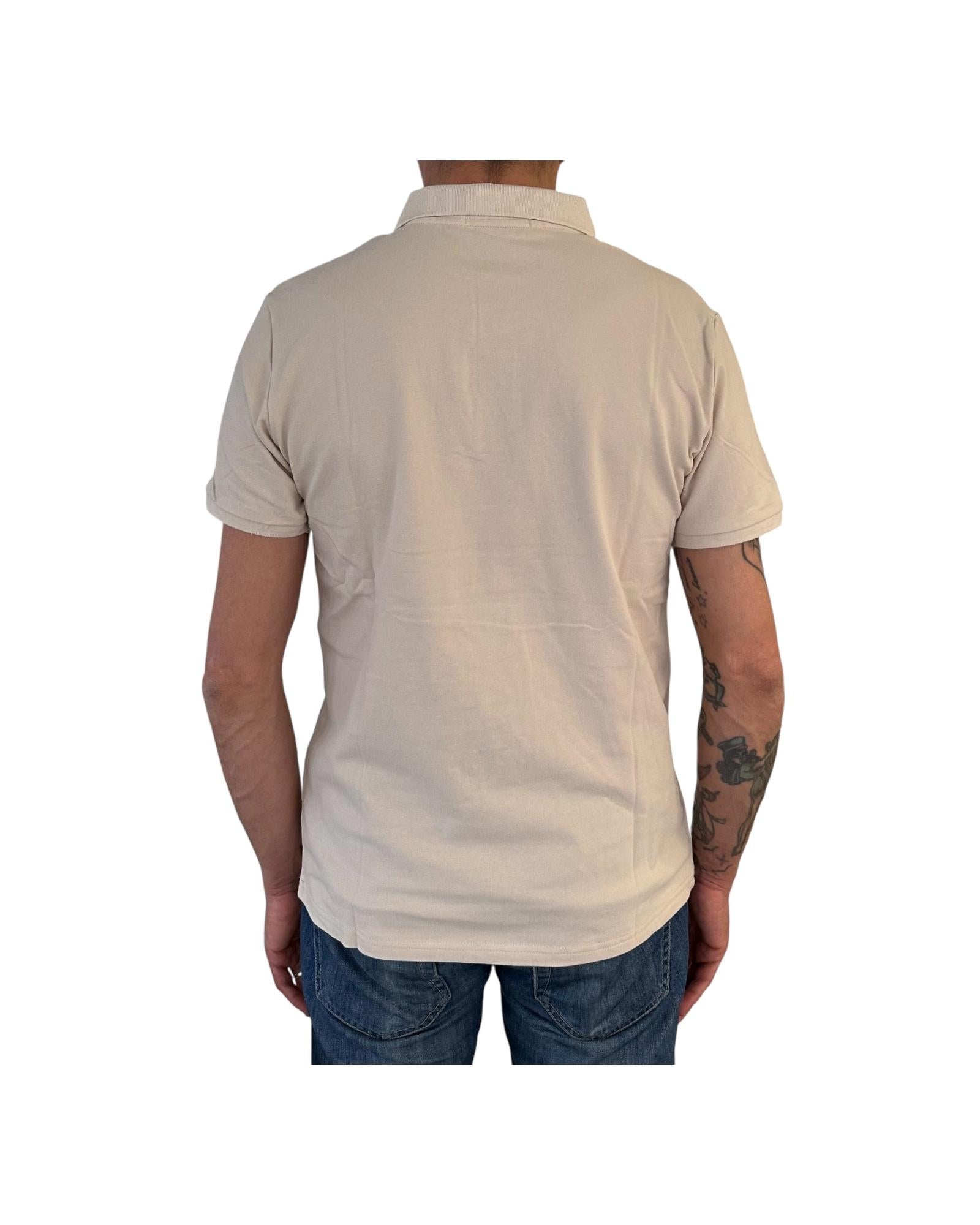 Polo in cotone Beige POLO COTONE BEIGE RE.VI.VAL