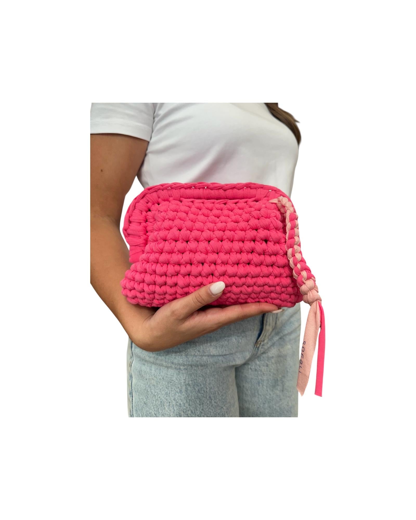 Clutch Bag Sofalina media Fucsia SOFALINA FUCSIA SOFALI'