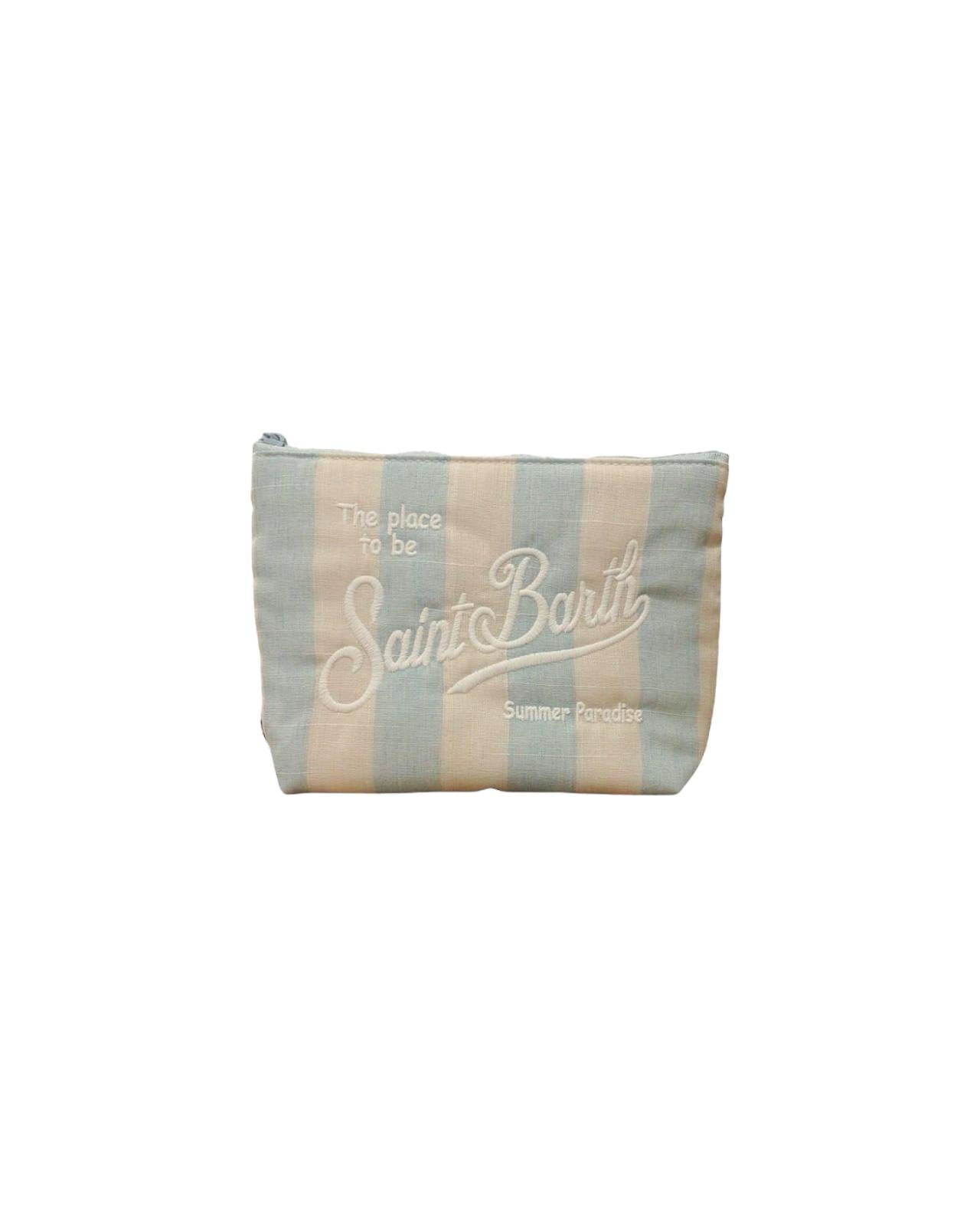Pochette Aline con stampa a righe ALI0011 02094H MC2 SAINT BARTH