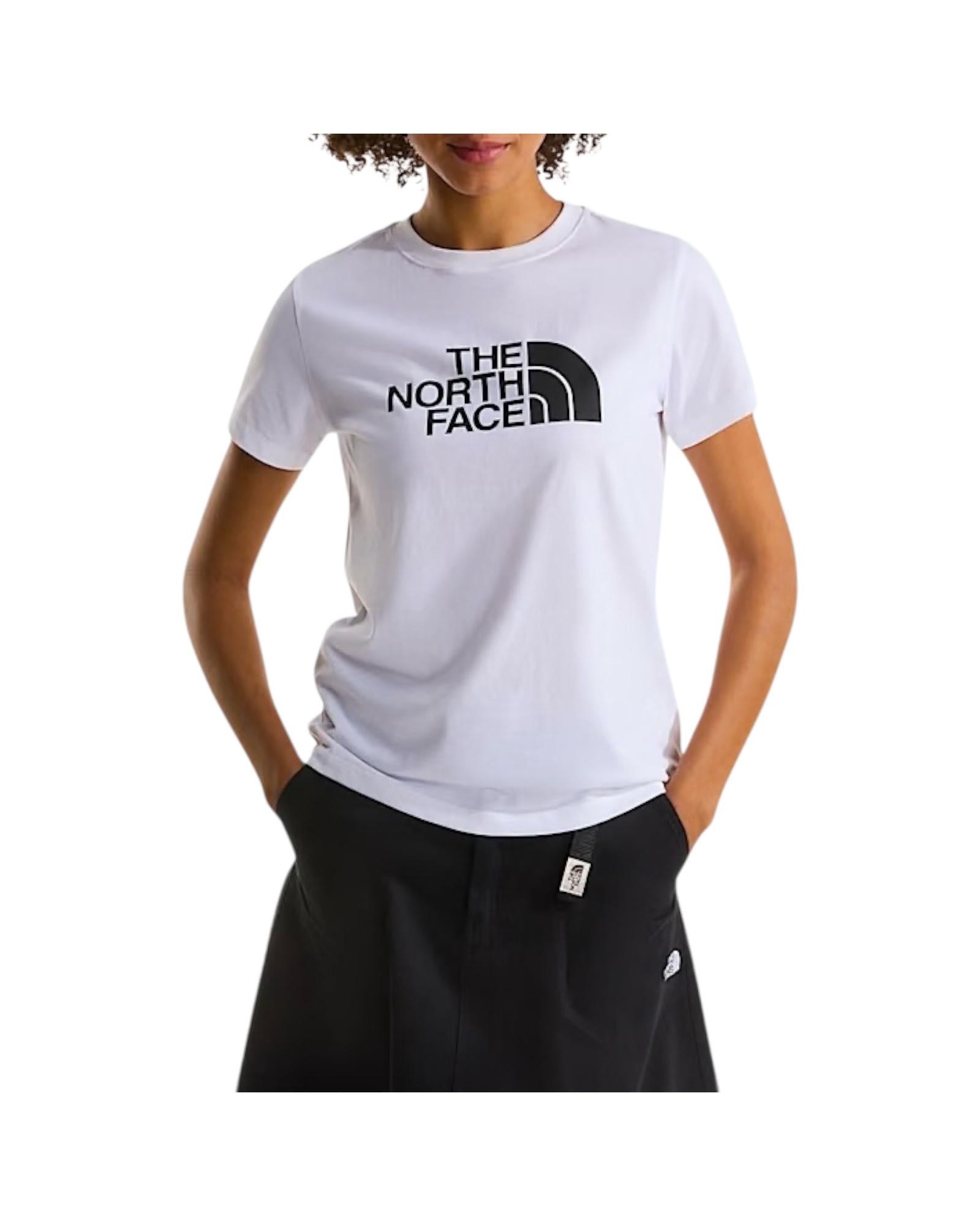 T-shirt evolution half dome slim White W EVO HD SLIM WHITE THE NORTH FACE