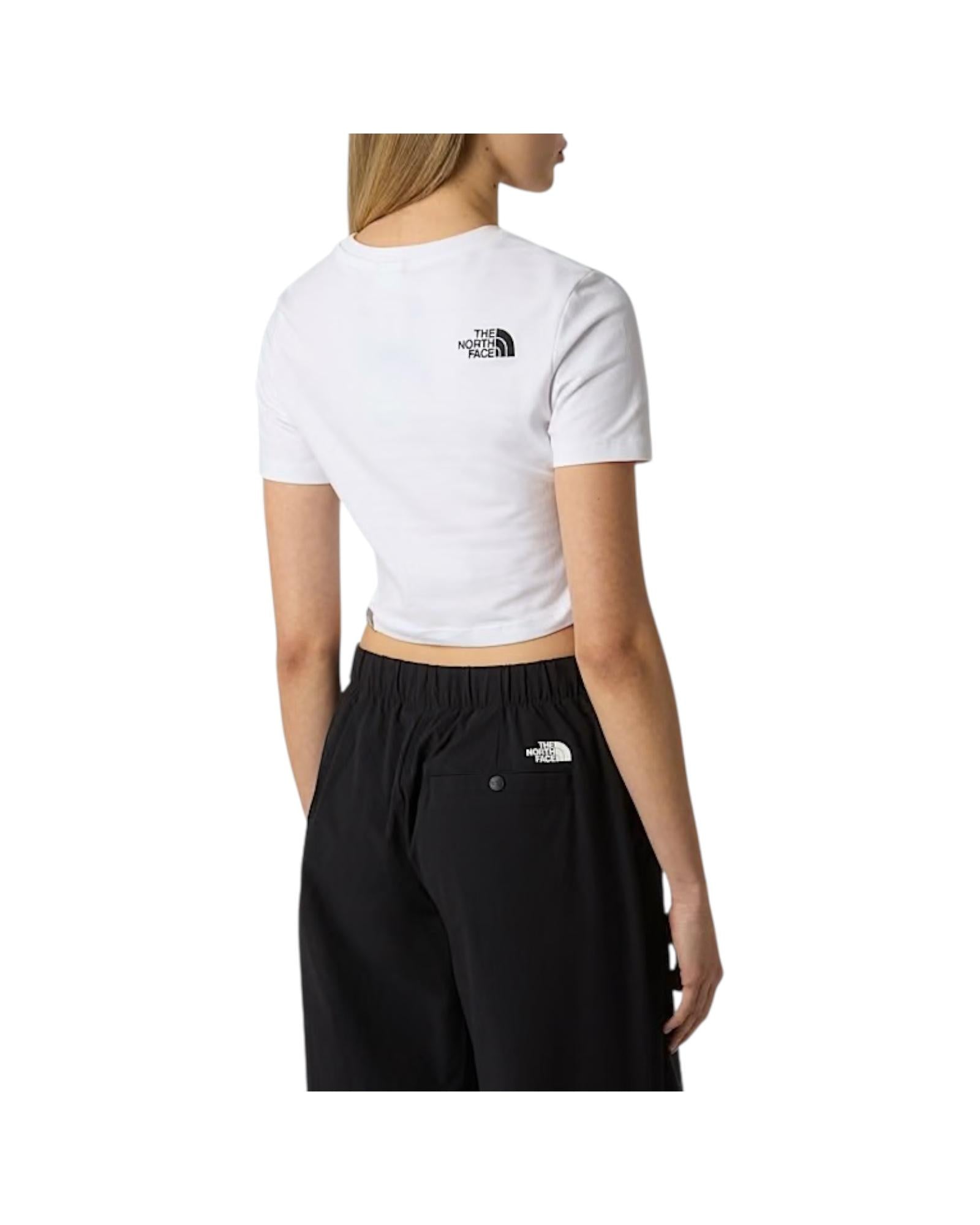 T-shirt corta in vita White SS TEE T-SHIRT WHITE THE NORTH FACE