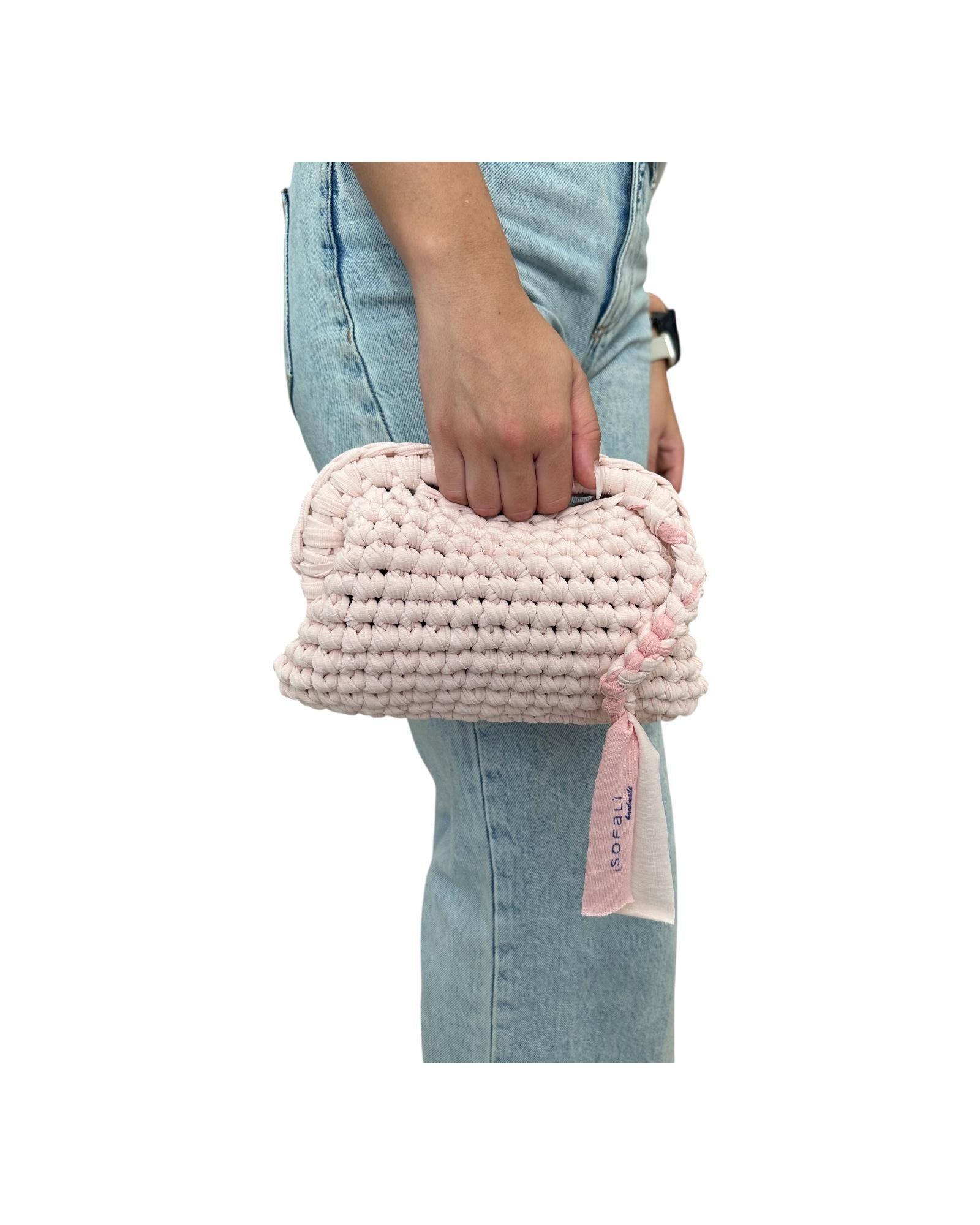 Clutch Bag Sofalina media Rosa cipria SOFALINA ROSA CIPRIA SOFALI'