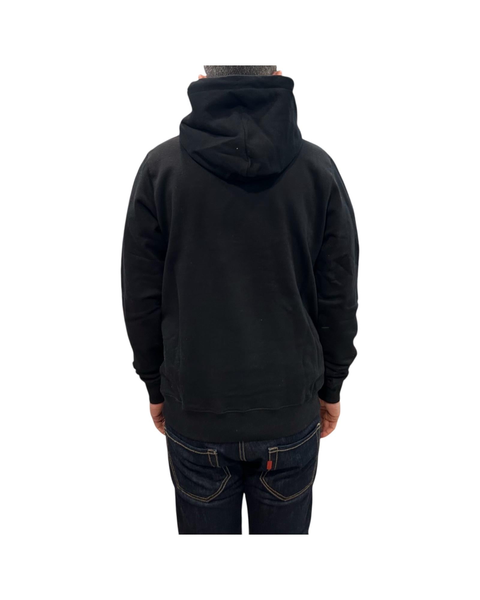 Felpa con cappiccio Black FILOU92 HOODIE BLACK BAron filou