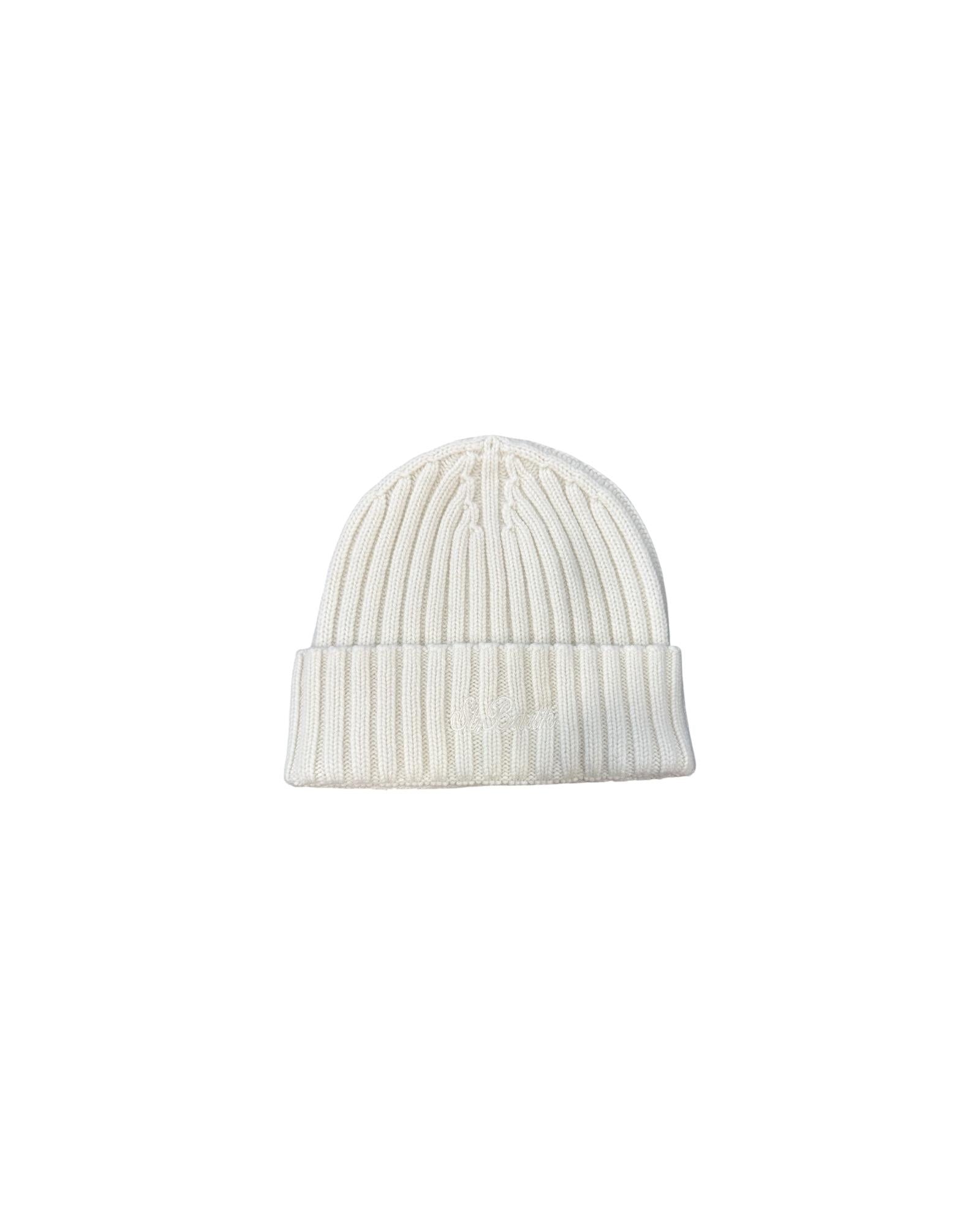Cappello Wengen in lana merino Panna WENG027 00040I MC2 SAINT BARTH