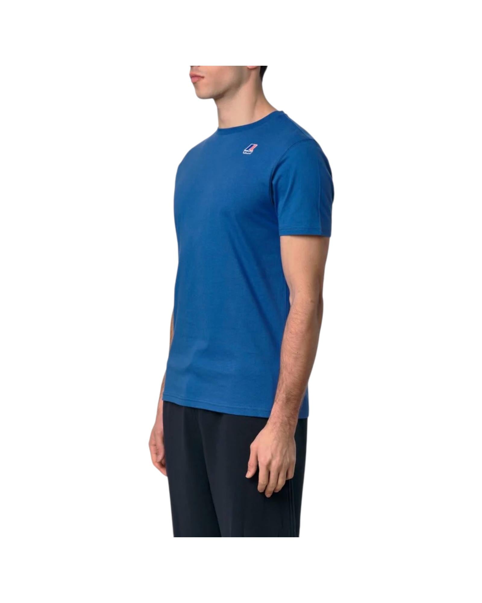 T-shirt traspirante con design ripiegabile Blue royal marine K7142KW 063 K-WAY