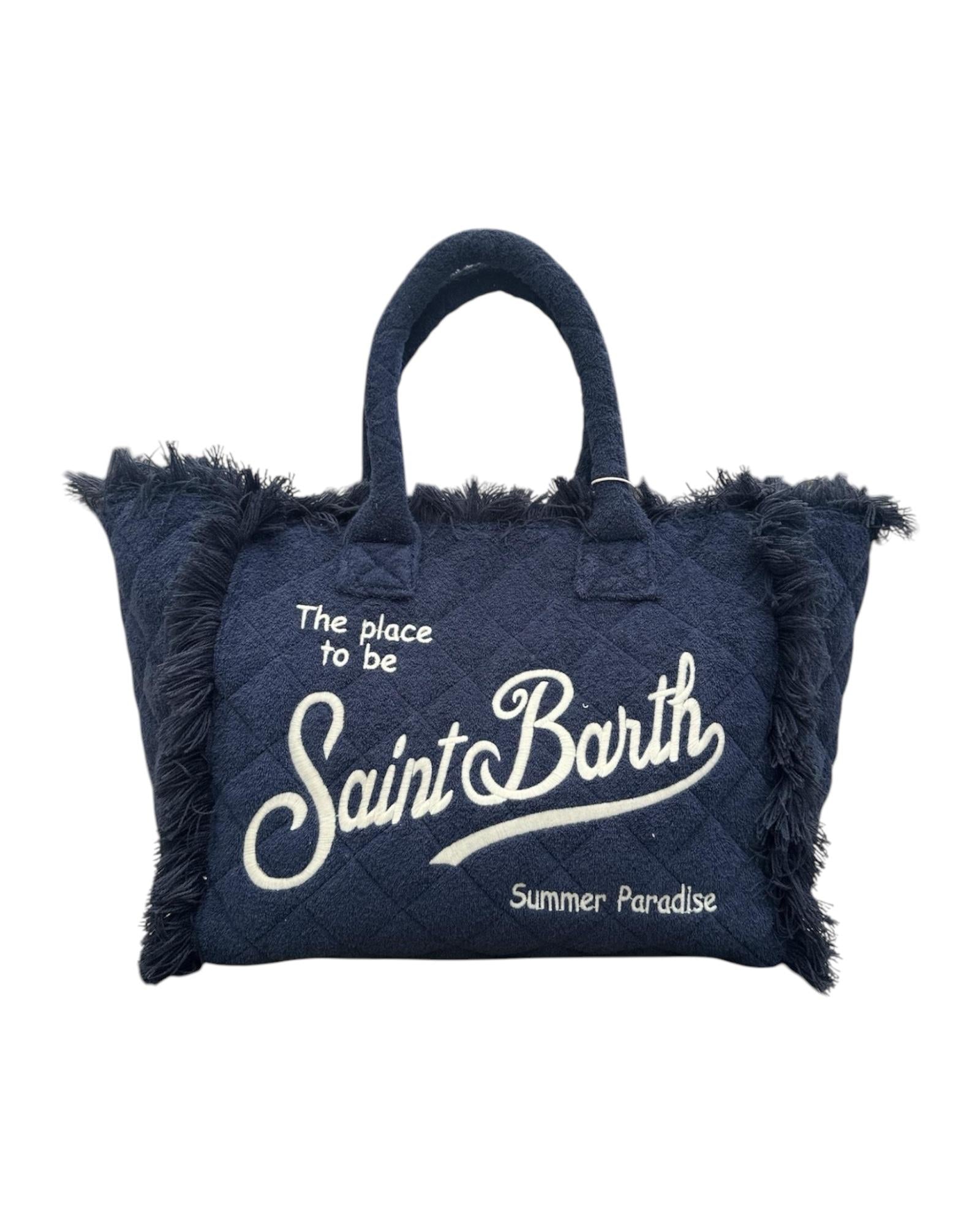 Borsa Vanity in denim VANI007 04232H MC2 SAINT BARTH