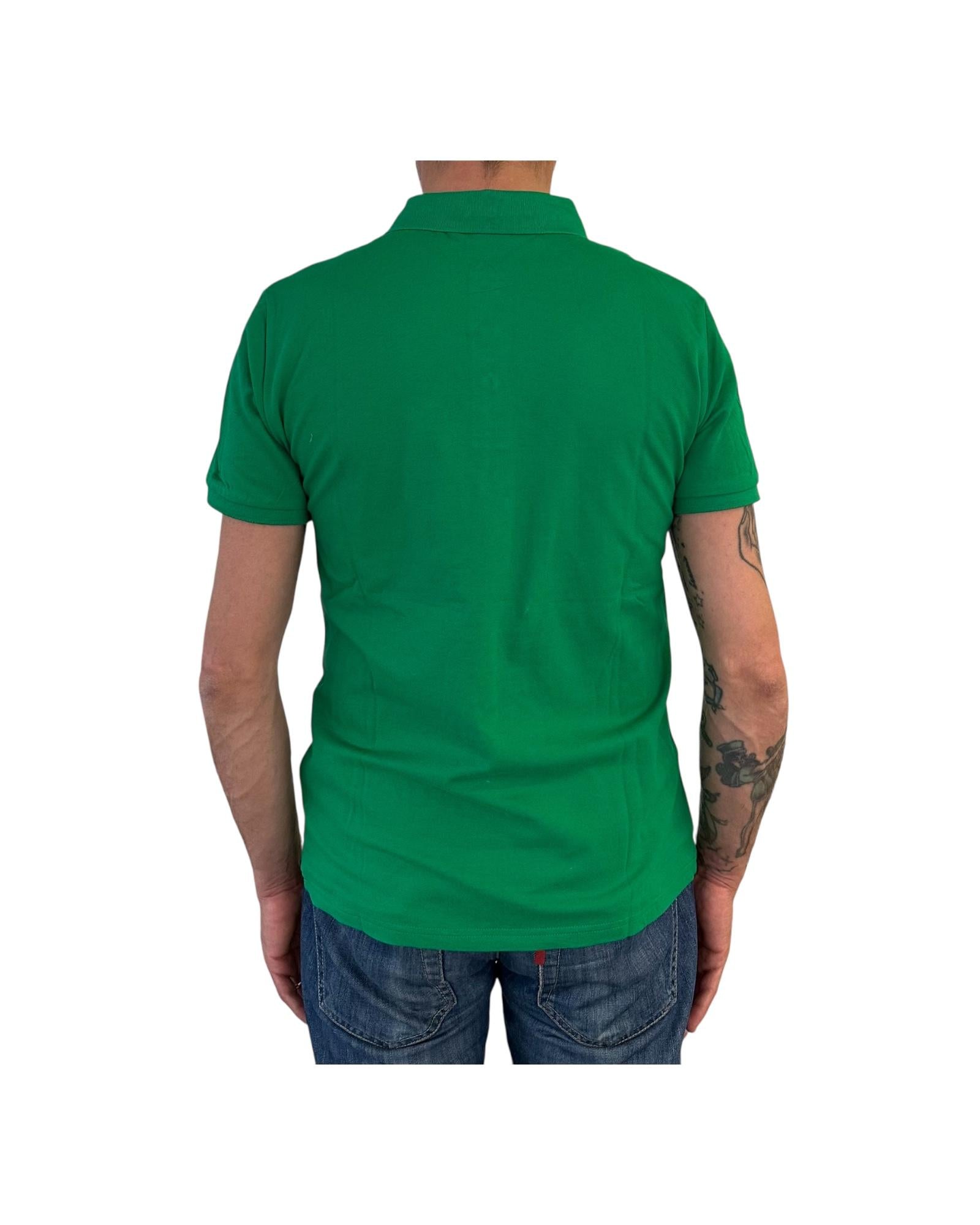 Polo in cotone Verde POLO COTONE VERDE RE.VI.VAL